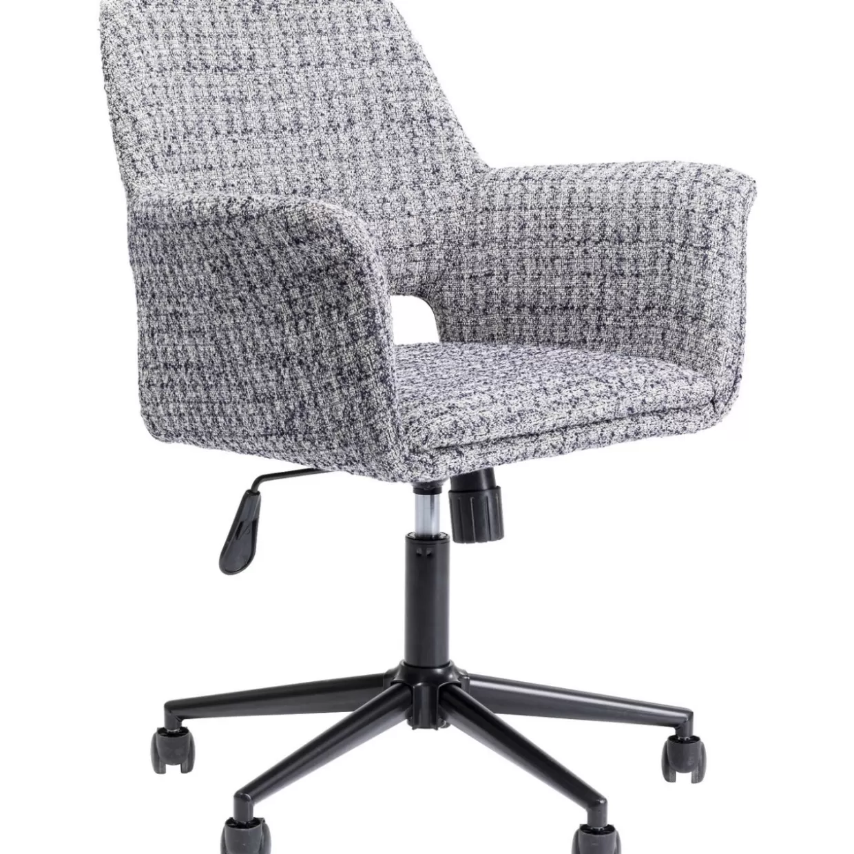 KARE Design - Sedie Ergonomiche da Ufficio Marianne Grau, Stile Contemporaneo e Comodo