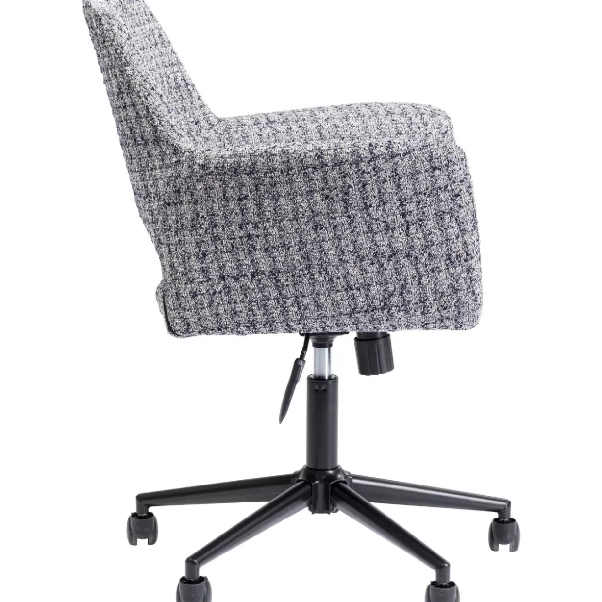 KARE Design - Sedie Ergonomiche da Ufficio Marianne Grau, Stile Contemporaneo e Comodo