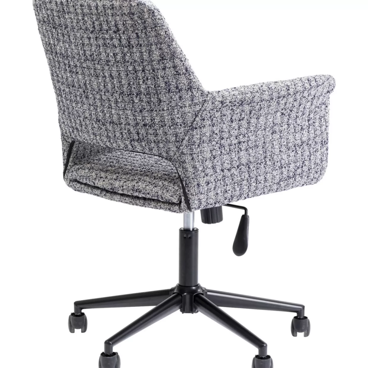KARE Design - Sedie Ergonomiche da Ufficio Marianne Grau, Stile Contemporaneo e Comodo