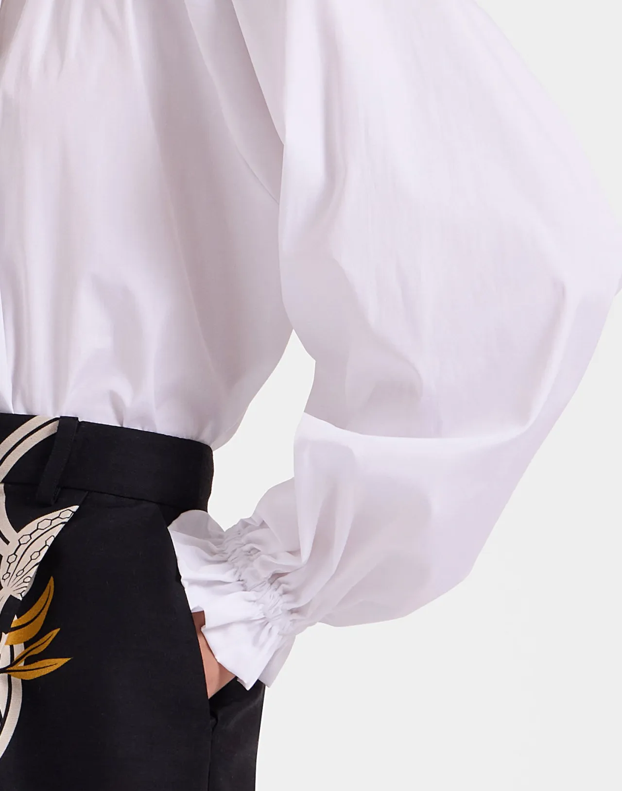La DoubleJ Cerere - Camicia Elegante in Popeline Sartoriale Bianco Puro - Confezione Artigianale