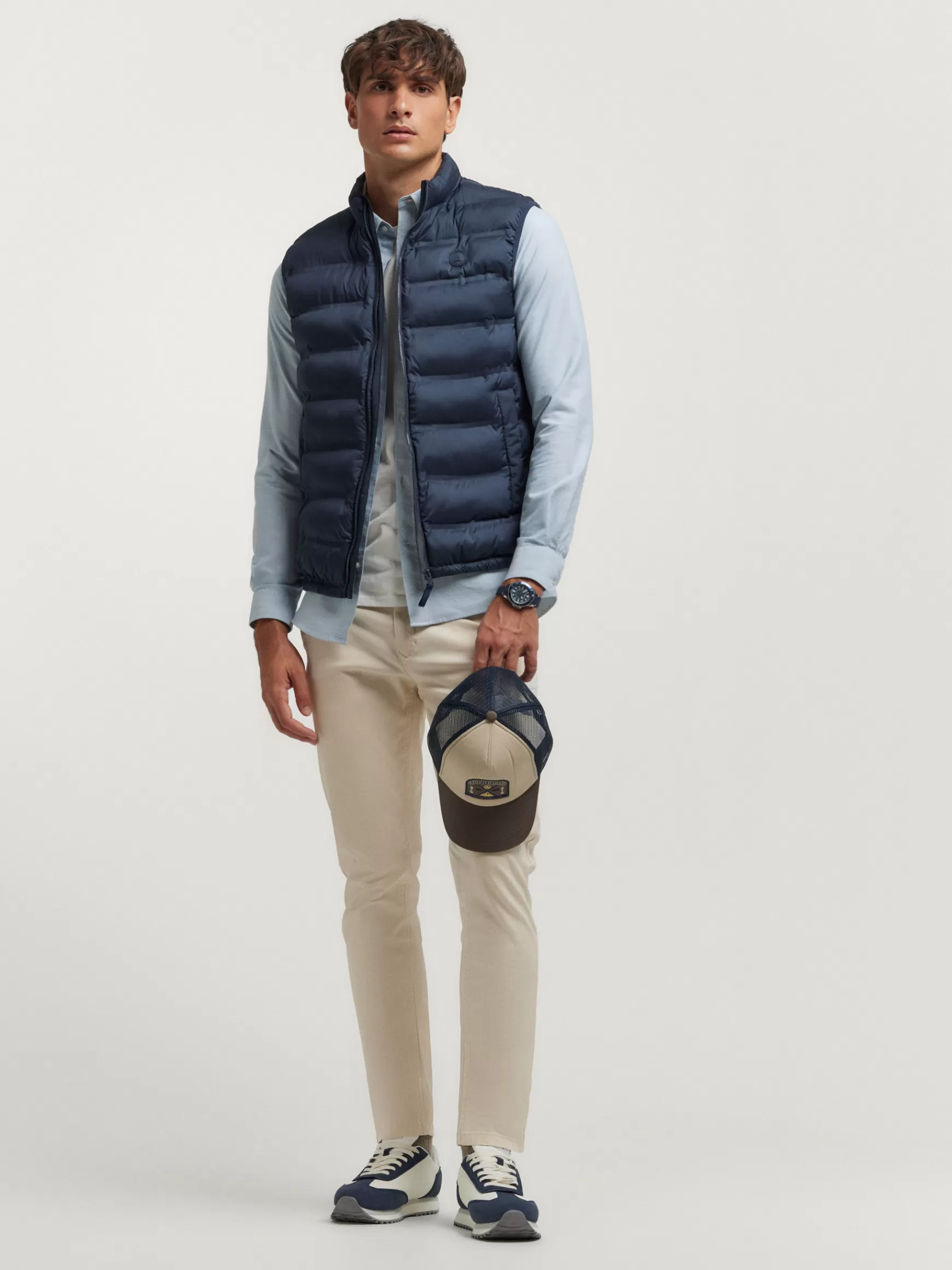 Gilet Uomo Dennis - Design Moderno in Tessuto Tecnico by Álvaro Moreno Collection