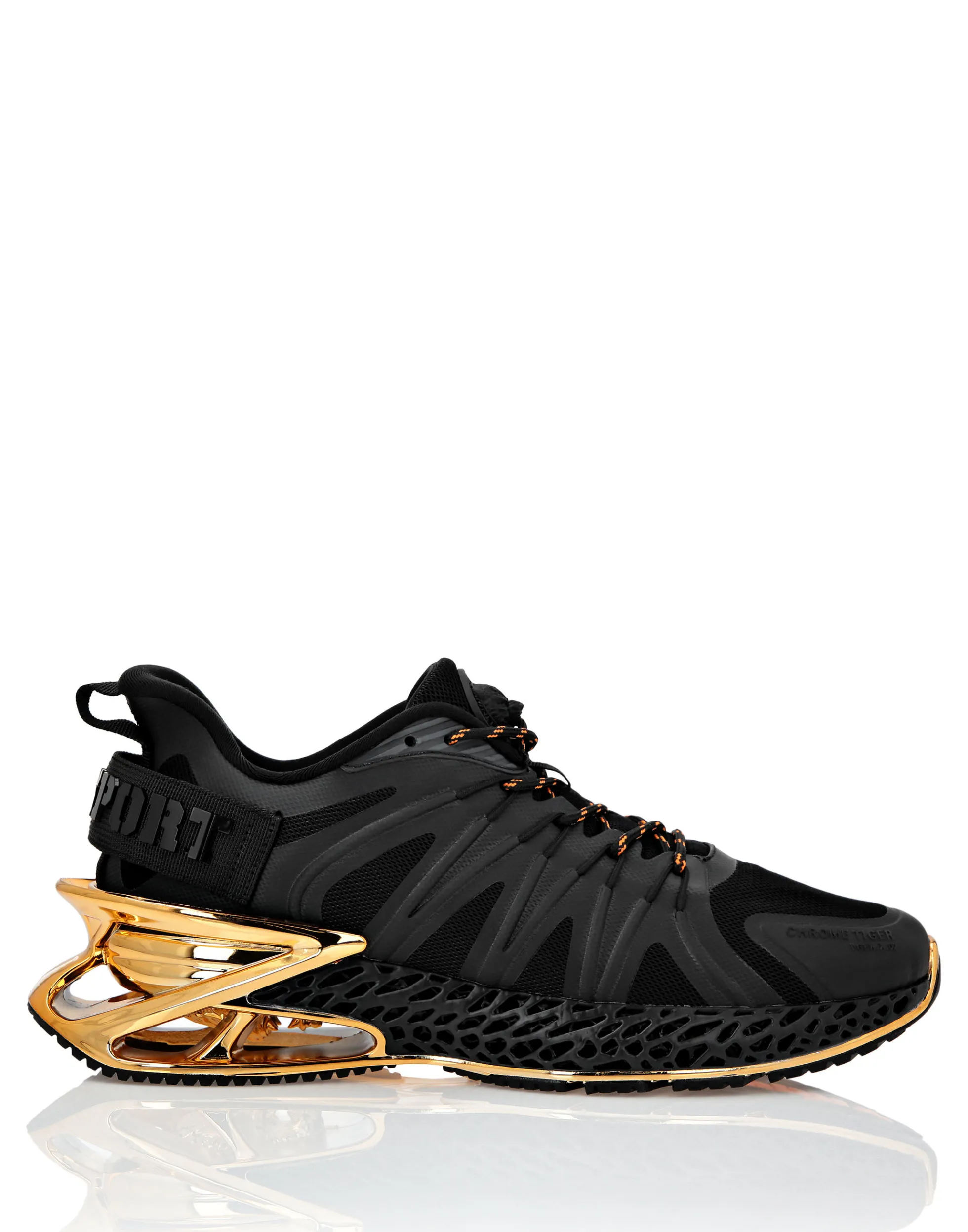 Uomo Plein Sport Tigre Cromata X-Series Edizione Limitata - Scarpe Sportive Dynamic Tech II