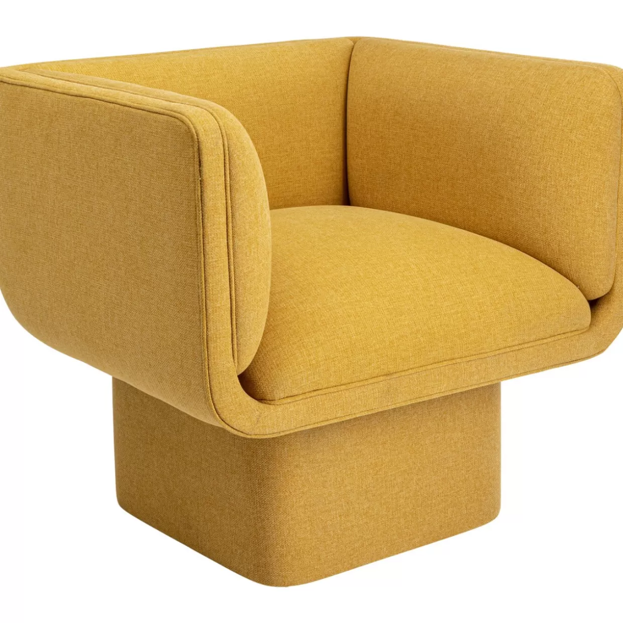KARE Design - Poltrona Lounge con Sgabello Accompagno | Stile Contemporaneo per Cocktail