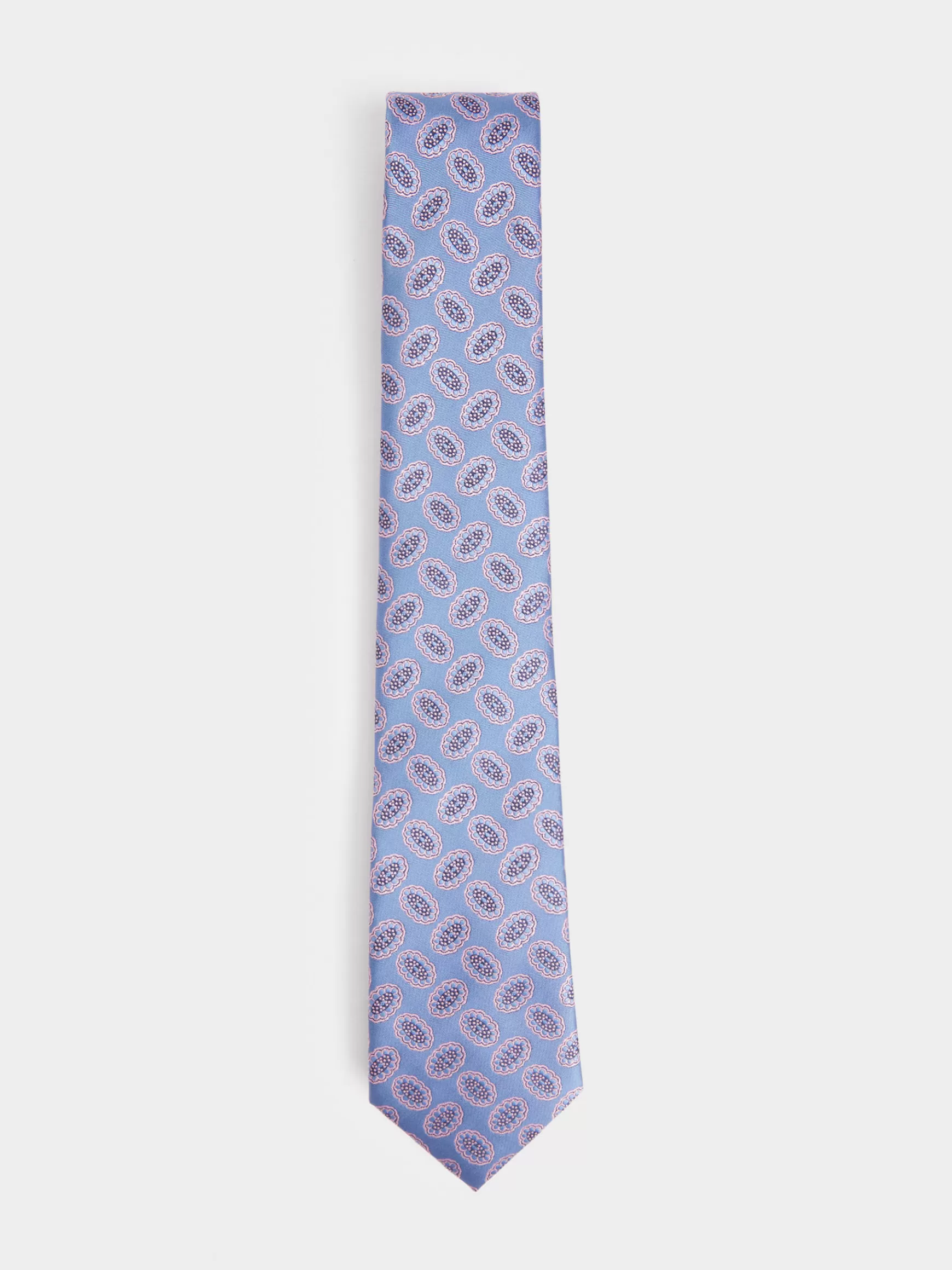 Cravatta Elegante Jacquard in Microfibra Uomo - Design Esclusivo Alvaro Moreno