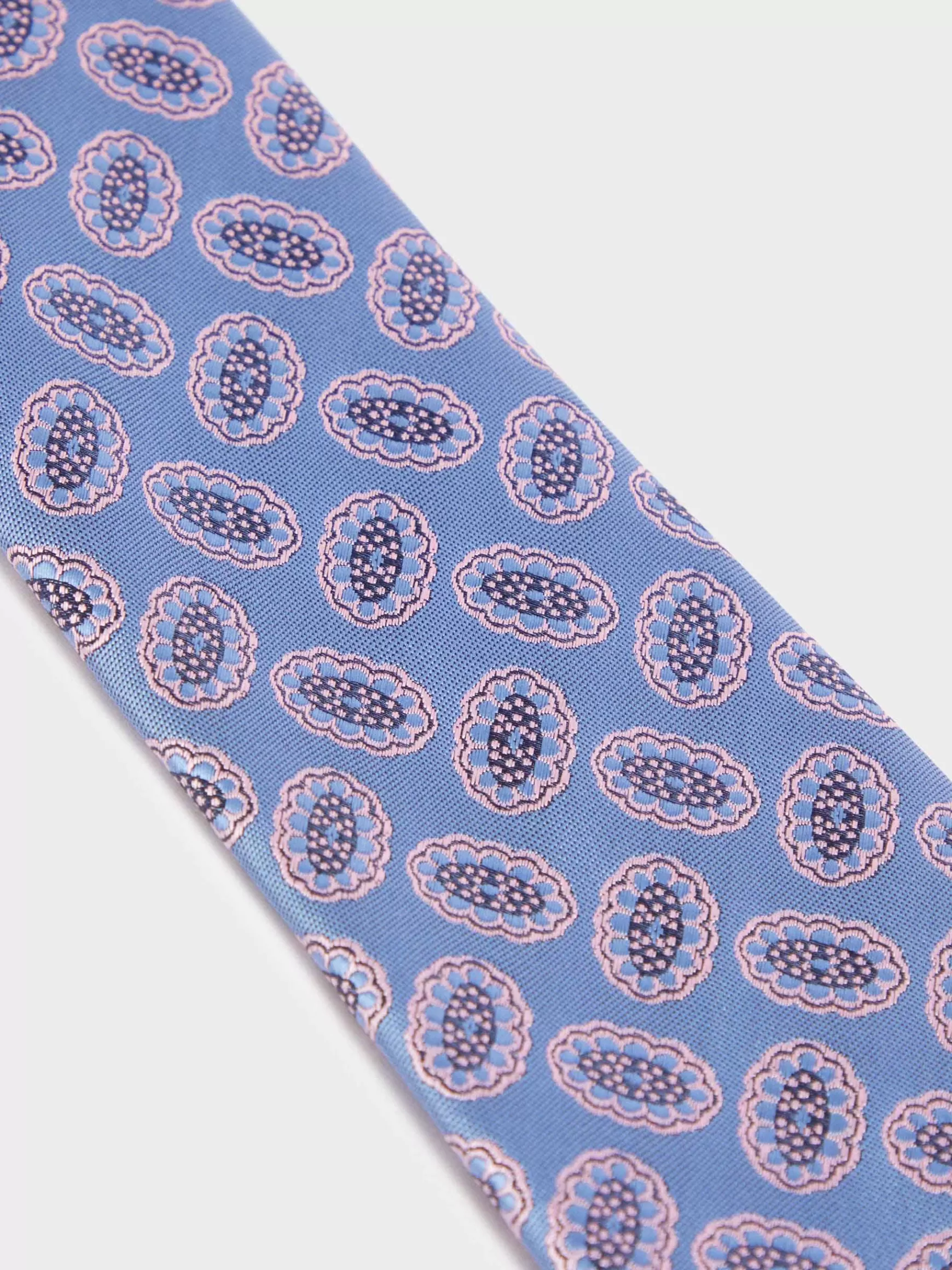 Cravatta Elegante Jacquard in Microfibra Uomo - Design Esclusivo Alvaro Moreno