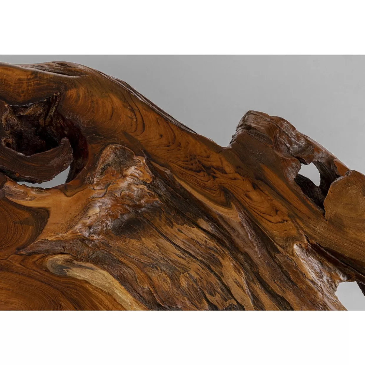 Tavolino living Aspen in legno naturale design moderno - 100x60 cm per salotto accogliente | KARE Design