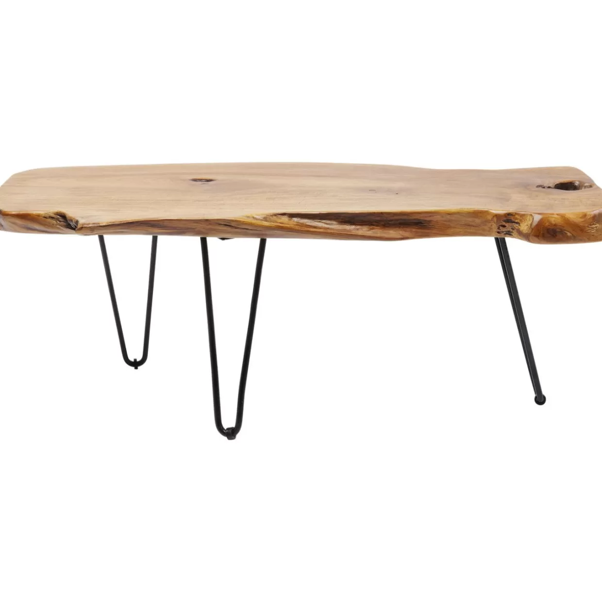 Tavolino da salotto Aspen in legno naturale - Design esclusivo KARE 106x41 cm