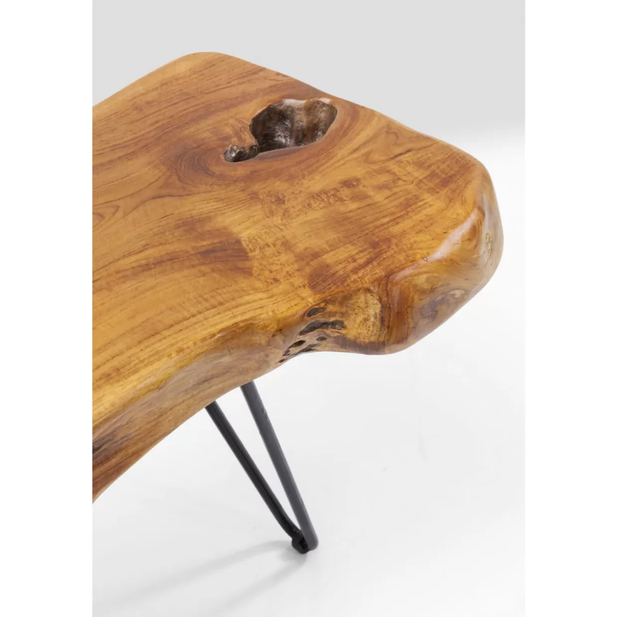 Tavolino da salotto Aspen in legno naturale - Design esclusivo KARE 106x41 cm