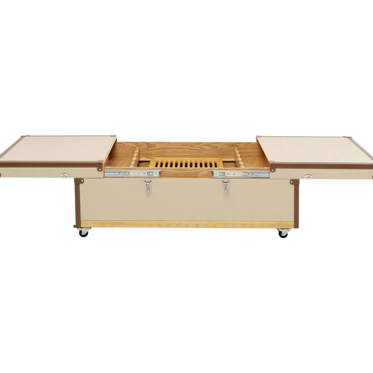 Tavolino Bar Multiuso KARE Design - Linea Venezia in Legno, Dimensioni 120x75 cm per Soggiorno Moderno
