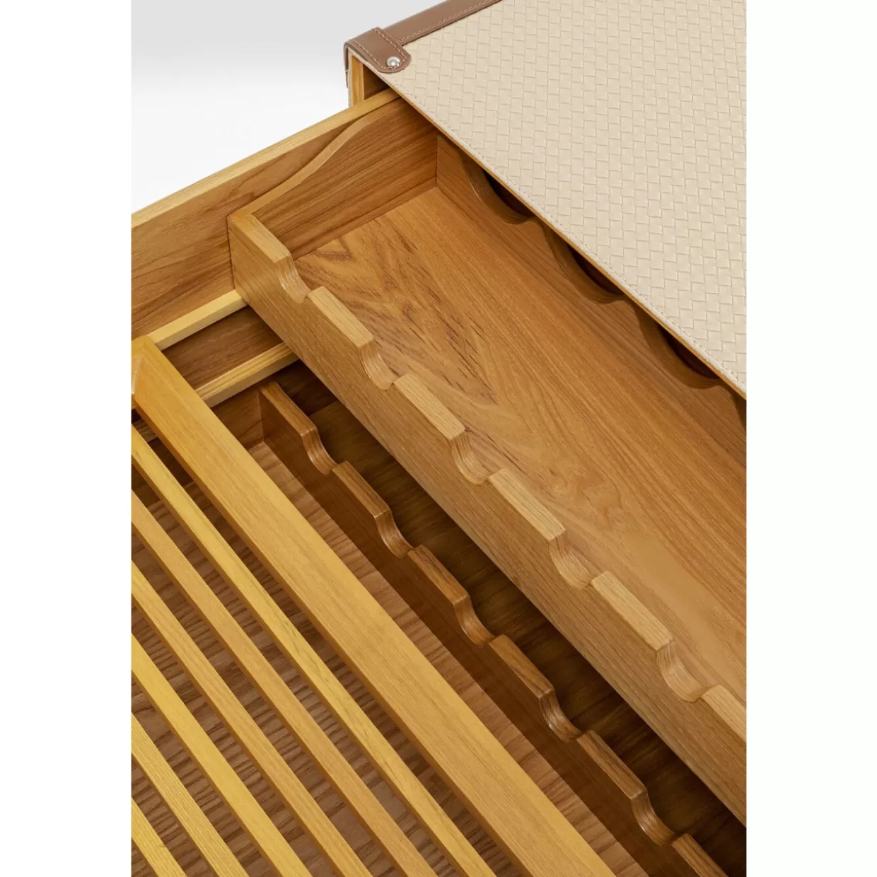 Tavolino Bar Multiuso KARE Design - Linea Venezia in Legno, Dimensioni 120x75 cm per Soggiorno Moderno