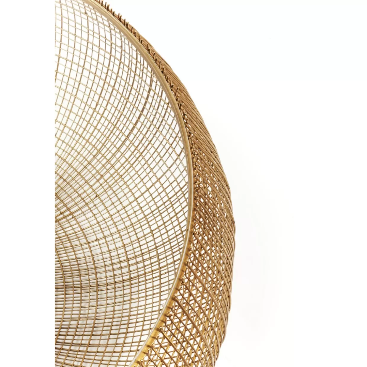 KARE Design – Tavolino Elegante da Salotto Cesta in Finitura Oro