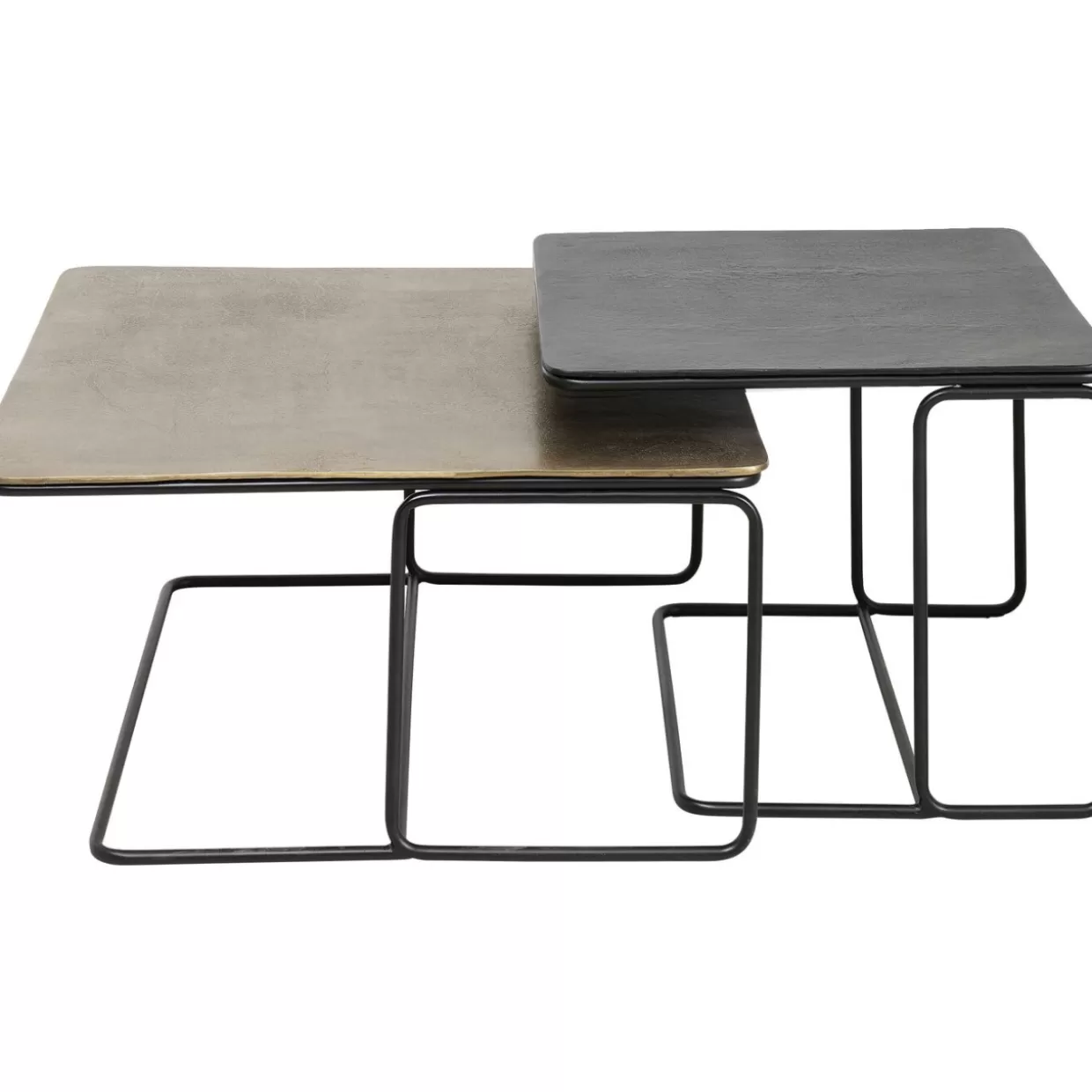 Tavolini da salotto Diego in coppia, design contemporaneo per arredamento moderno - Set di 2 pezzi by KARE Design