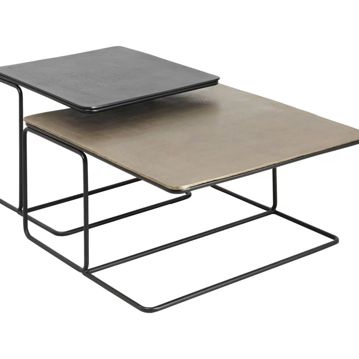 Tavolini da salotto Diego in coppia, design contemporaneo per arredamento moderno - Set di 2 pezzi by KARE Design