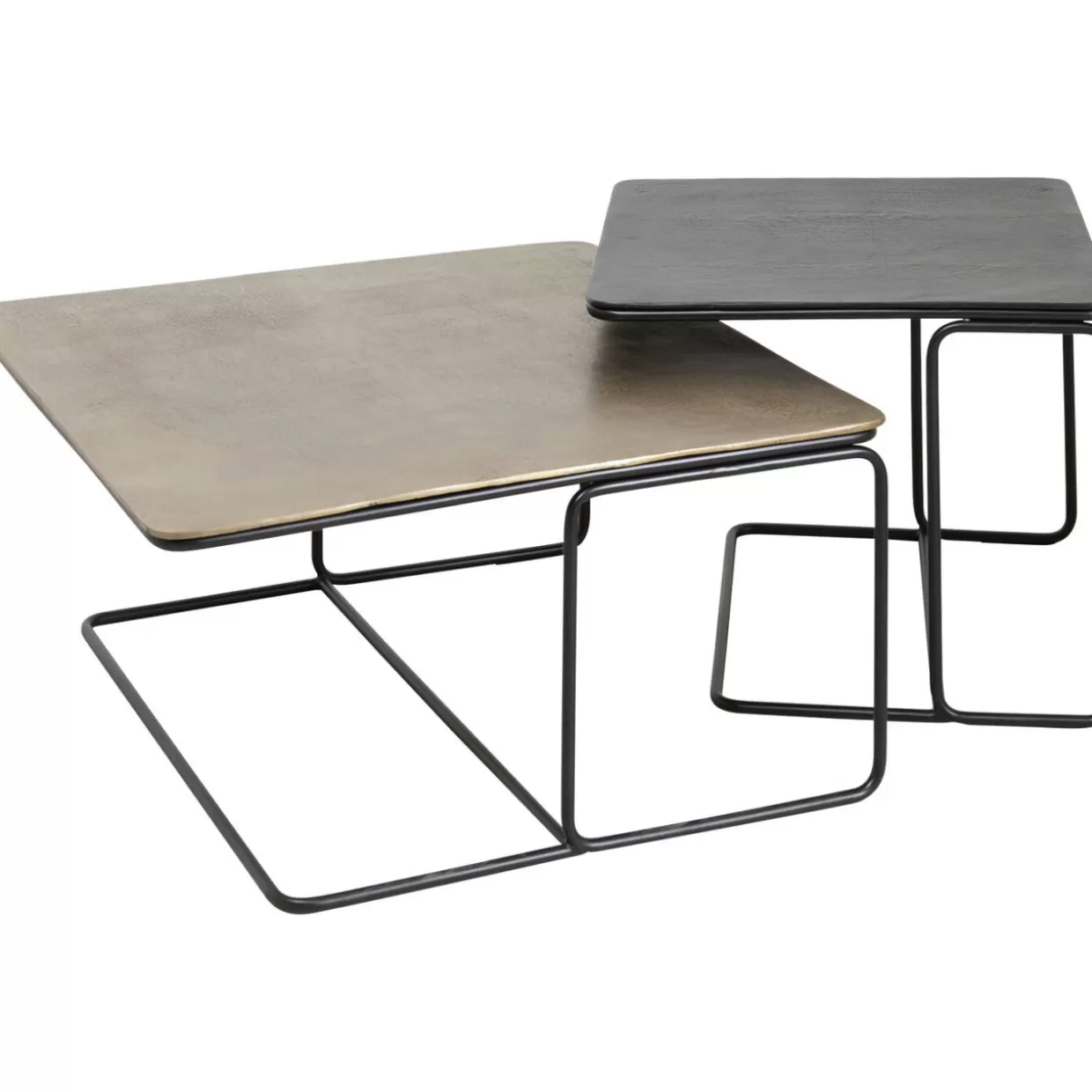 Tavolini da salotto Diego in coppia, design contemporaneo per arredamento moderno - Set di 2 pezzi by KARE Design