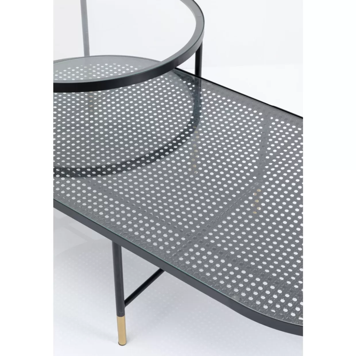 Tavolini Contemporanei Linea Fence - Set da 2 per Arredamento Elegante by KARE Design
