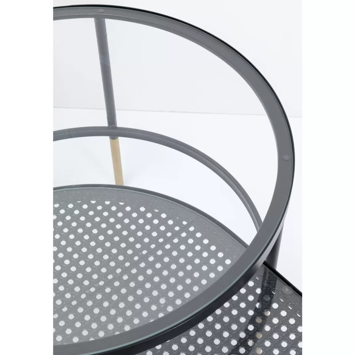 Tavolini Contemporanei Linea Fence - Set da 2 per Arredamento Elegante by KARE Design