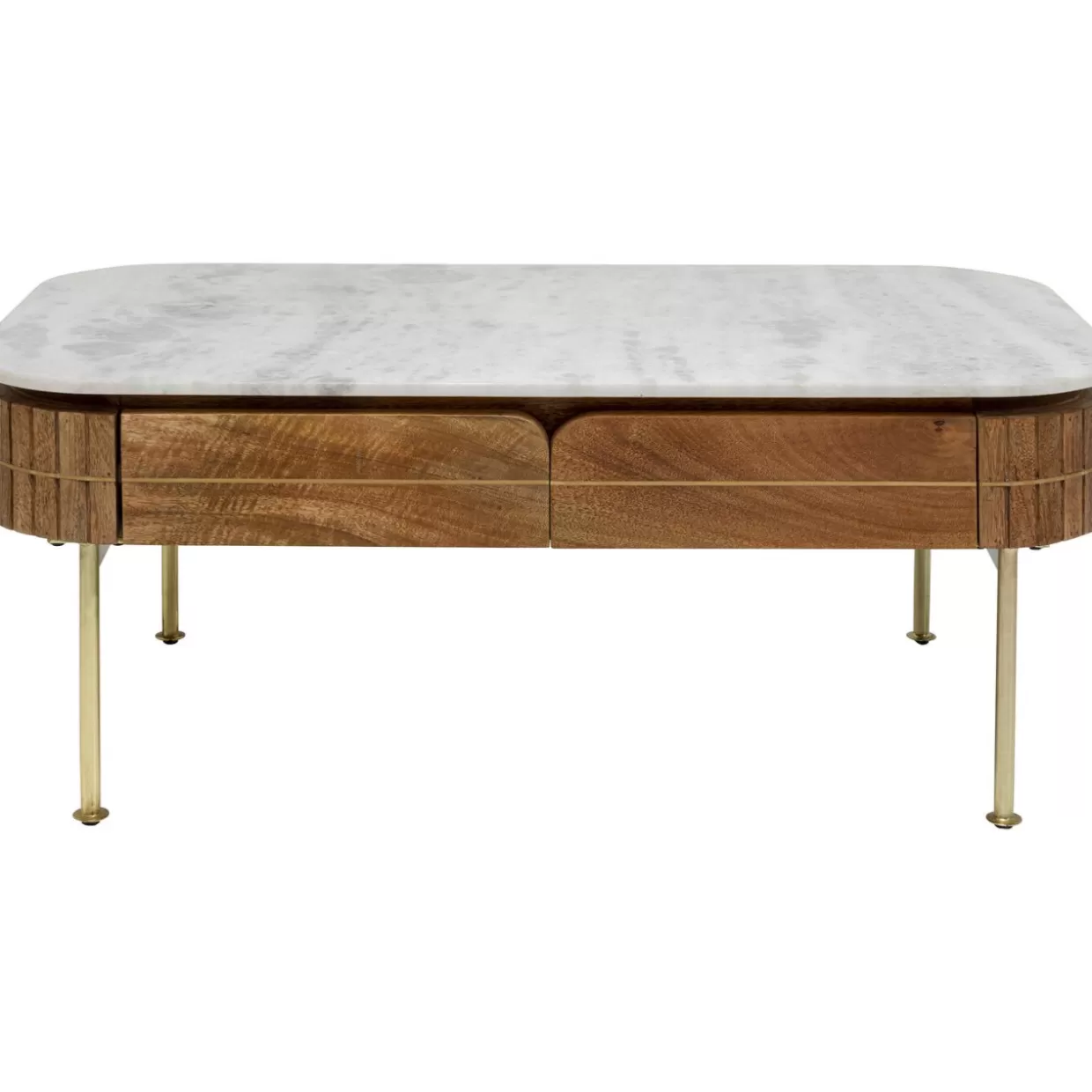 Elegante tavolino da salotto Grace design moderno, 110x60 cm - Tavoli contemporanei KARE con struttura stabile e finitura in legno massello