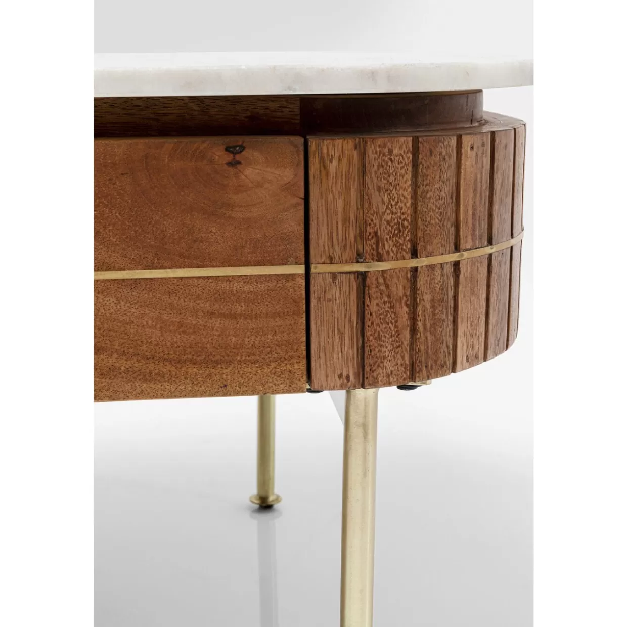 Elegante tavolino da salotto Grace design moderno, 110x60 cm - Tavoli contemporanei KARE con struttura stabile e finitura in legno massello