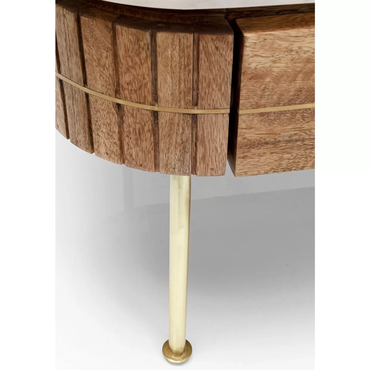 Elegante tavolino da salotto Grace design moderno, 110x60 cm - Tavoli contemporanei KARE con struttura stabile e finitura in legno massello