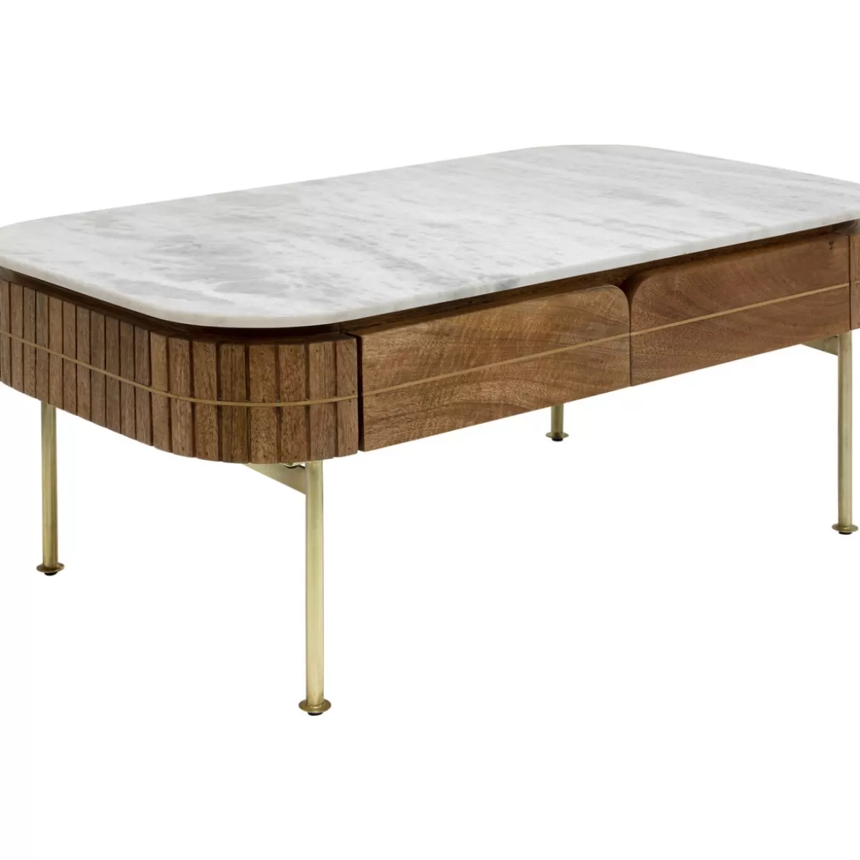 Elegante tavolino da salotto Grace design moderno, 110x60 cm - Tavoli contemporanei KARE con struttura stabile e finitura in legno massello