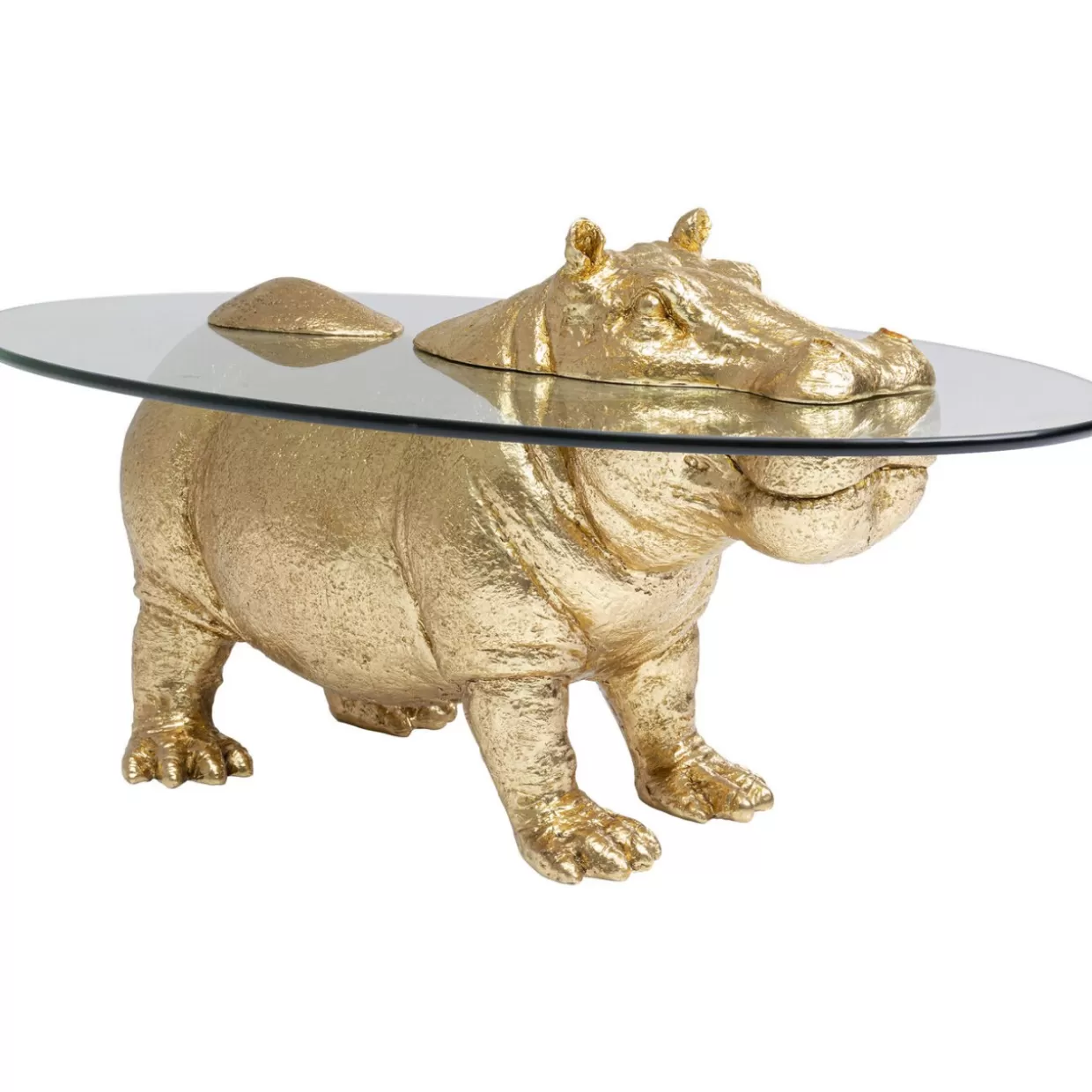 Tavolini KARE Design | Tavolino da salotto Hippo con design iconico - Diametro 80 cm per ambienti moderni