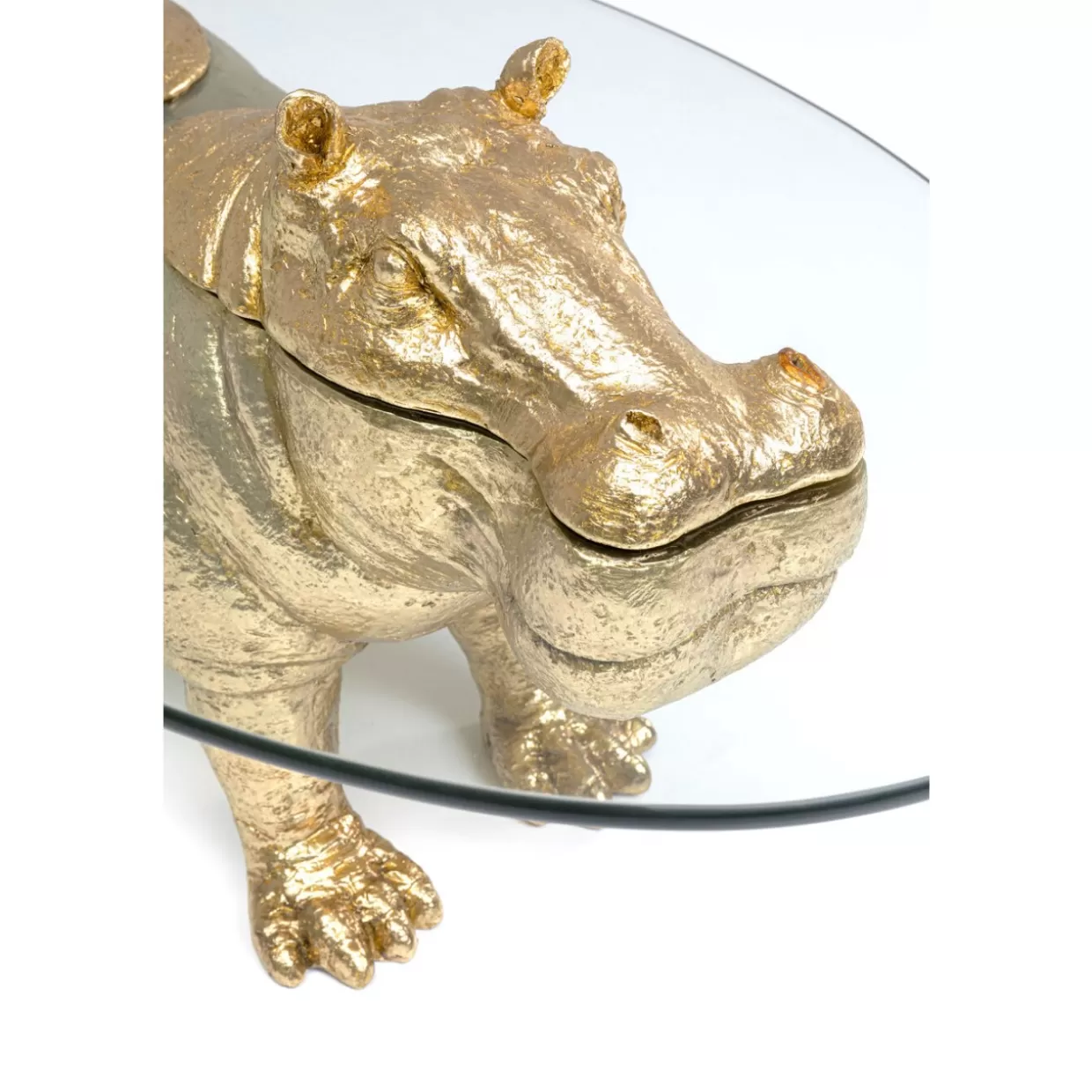 Tavolini KARE Design | Tavolino da salotto Hippo con design iconico - Diametro 80 cm per ambienti moderni