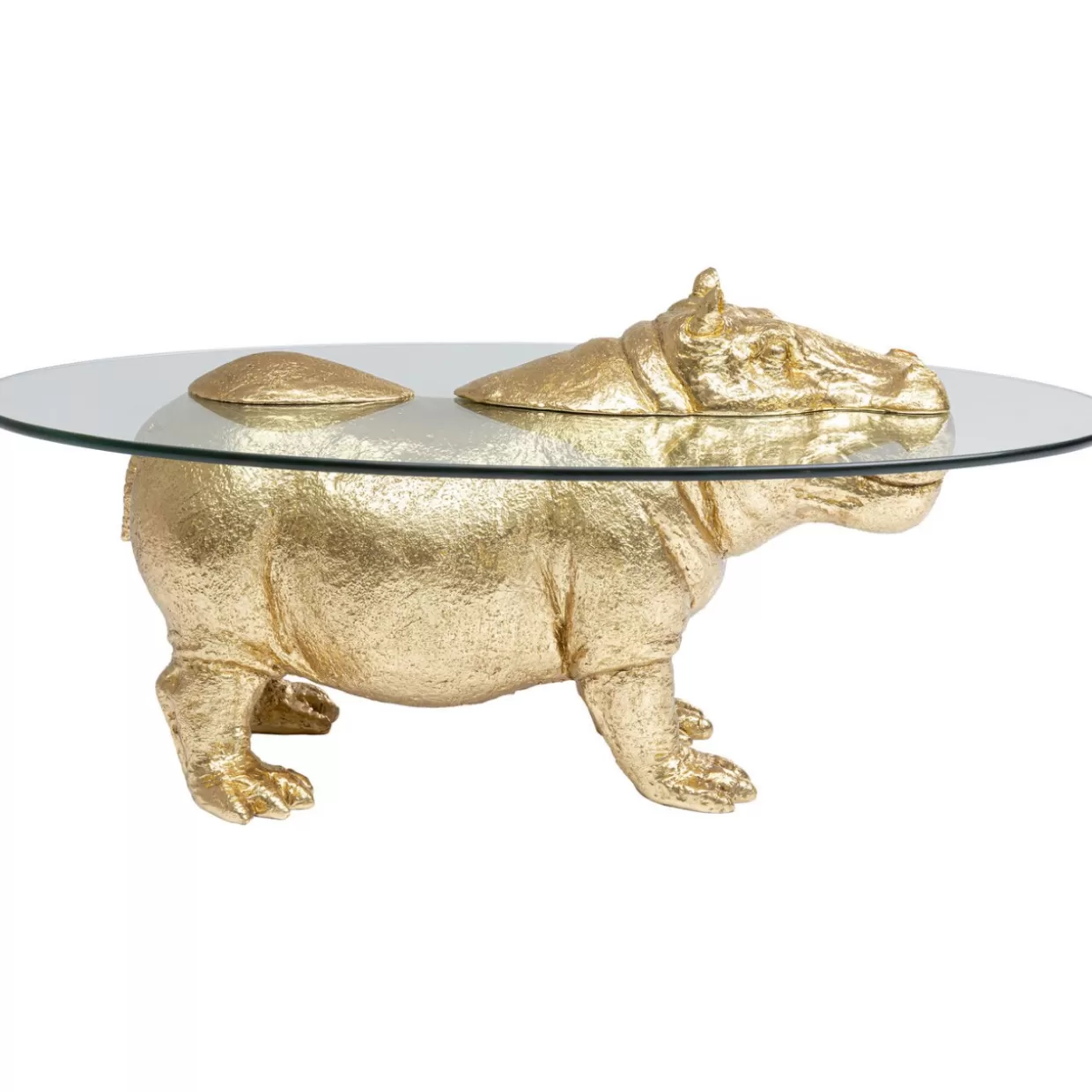 Tavolini KARE Design | Tavolino da salotto Hippo con design iconico - Diametro 80 cm per ambienti moderni