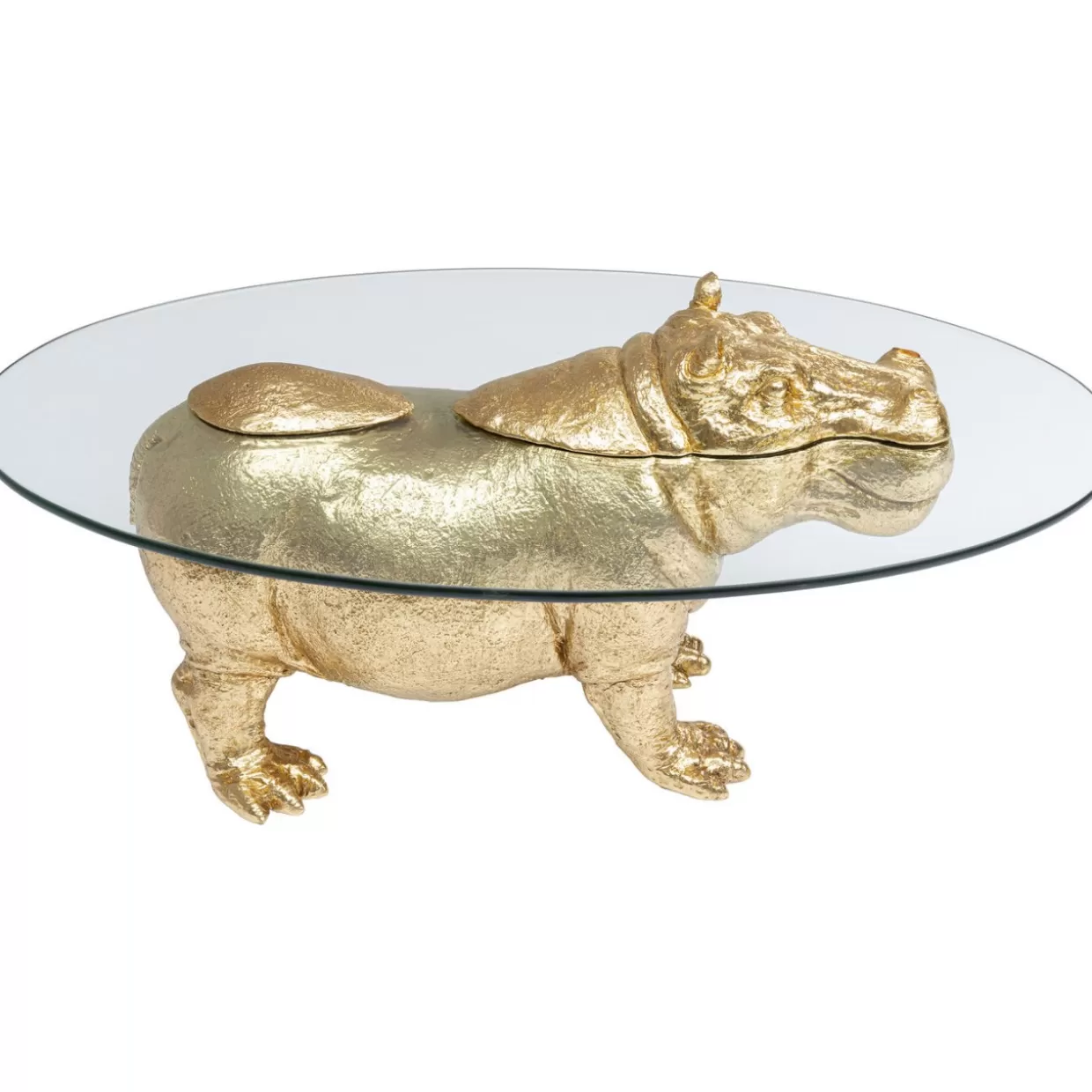 Tavolini KARE Design | Tavolino da salotto Hippo con design iconico - Diametro 80 cm per ambienti moderni