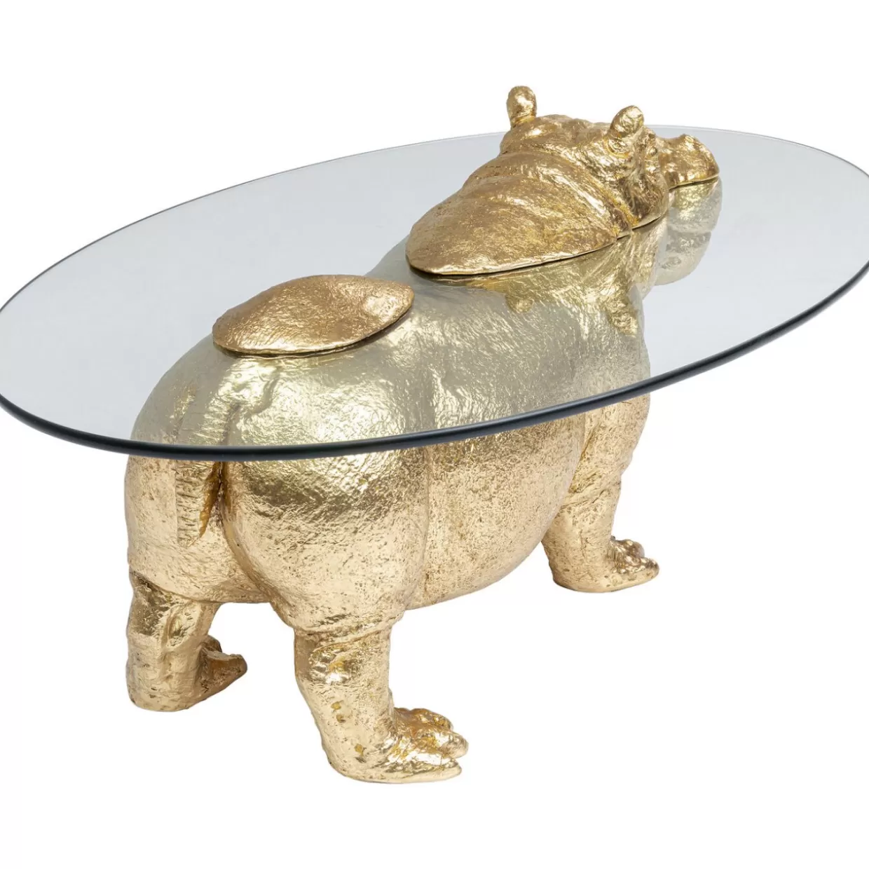 Tavolini KARE Design | Tavolino da salotto Hippo con design iconico - Diametro 80 cm per ambienti moderni
