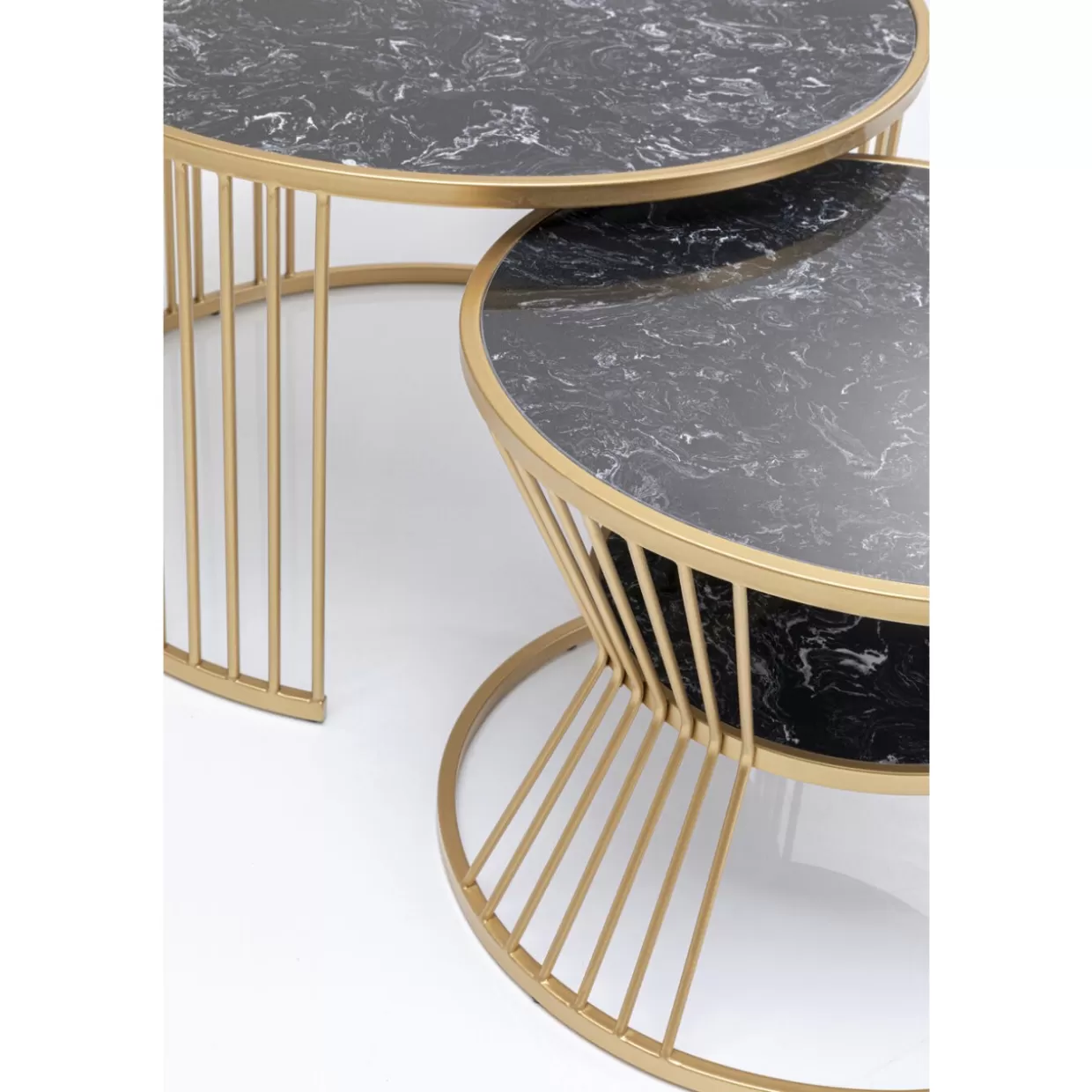 Tavoli da salotto Roma in coppia - Design contemporaneo KARE per ambienti con carattere 

（：）