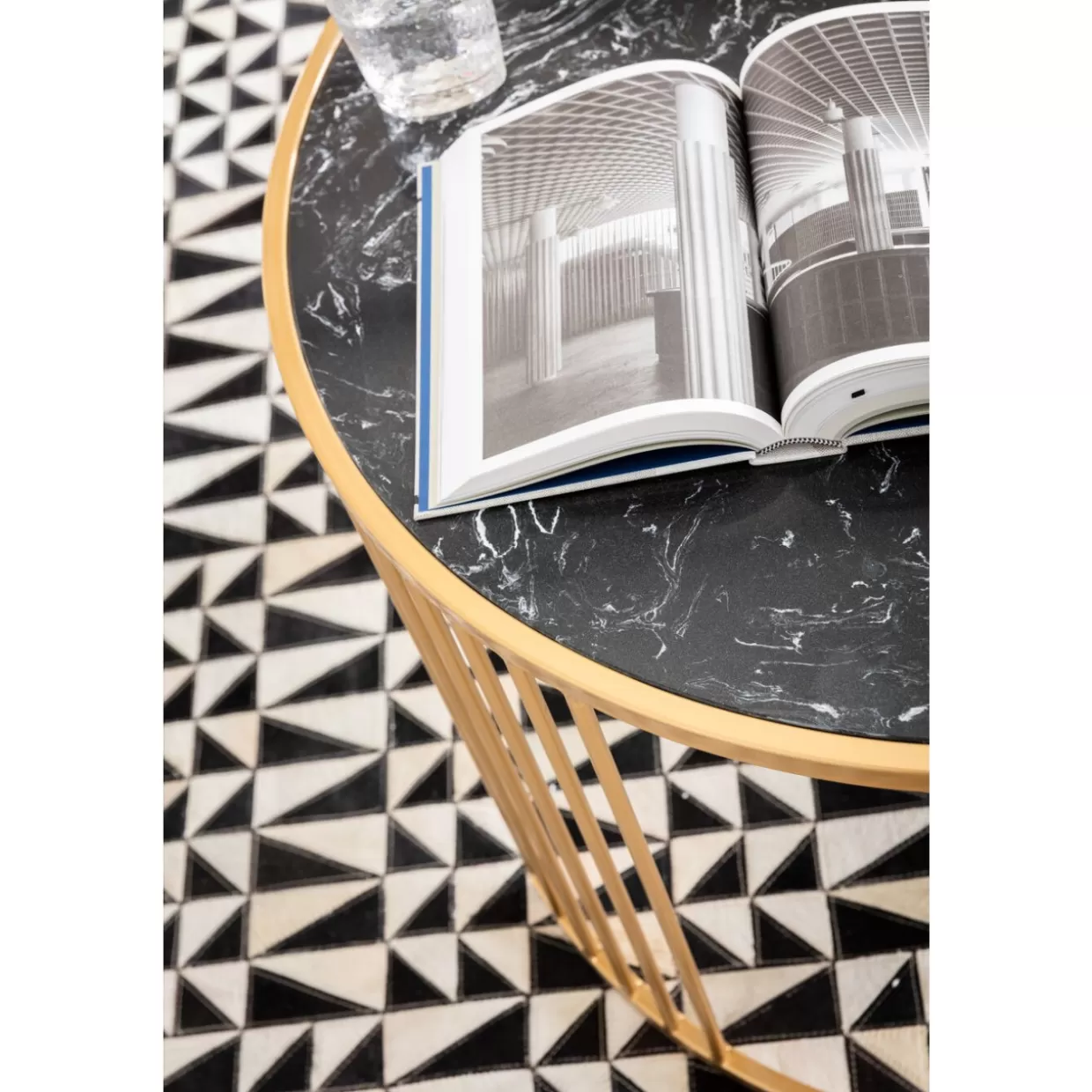 Tavoli da salotto Roma in coppia - Design contemporaneo KARE per ambienti con carattere 

（：）