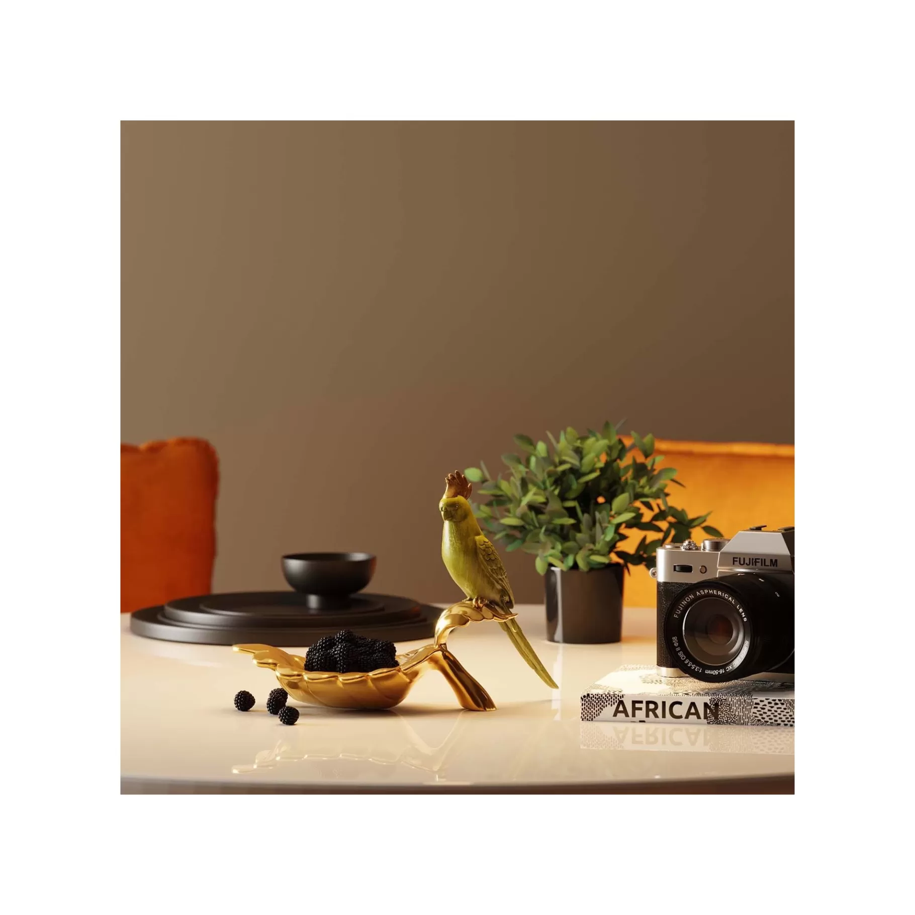 Shop Coupe Perroquet Feuille   Vaisselle