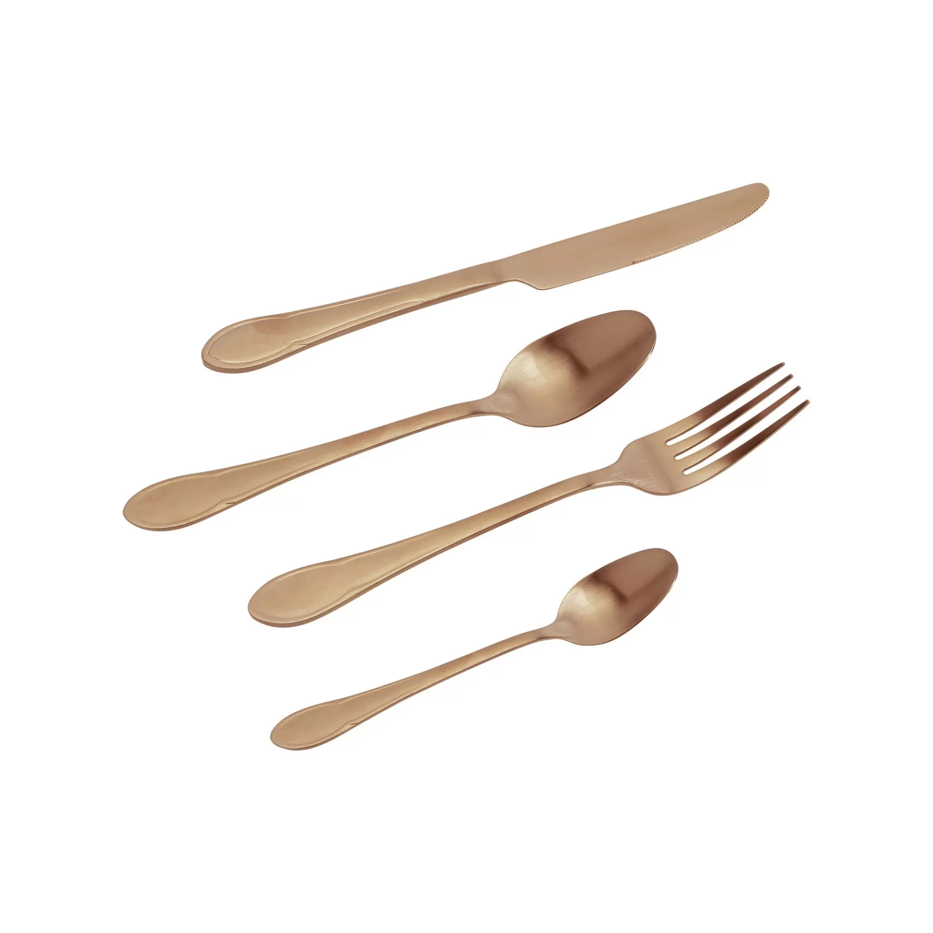 Cheap Couverts Cucina 16 Pièces Cuivre   Vaisselle