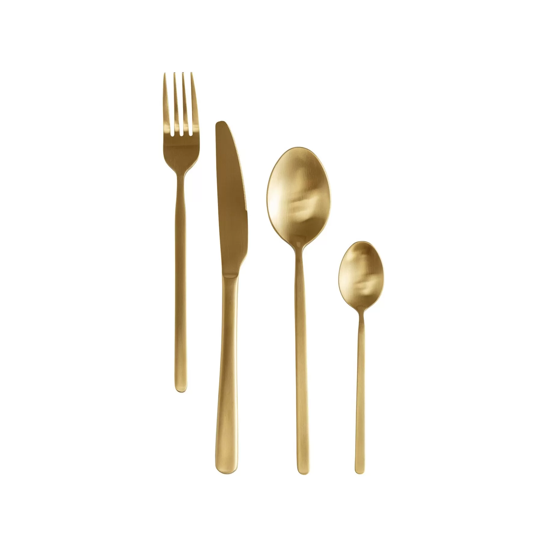 Cheap Couverts Gloria 16 Pièces Dorés   Vaisselle