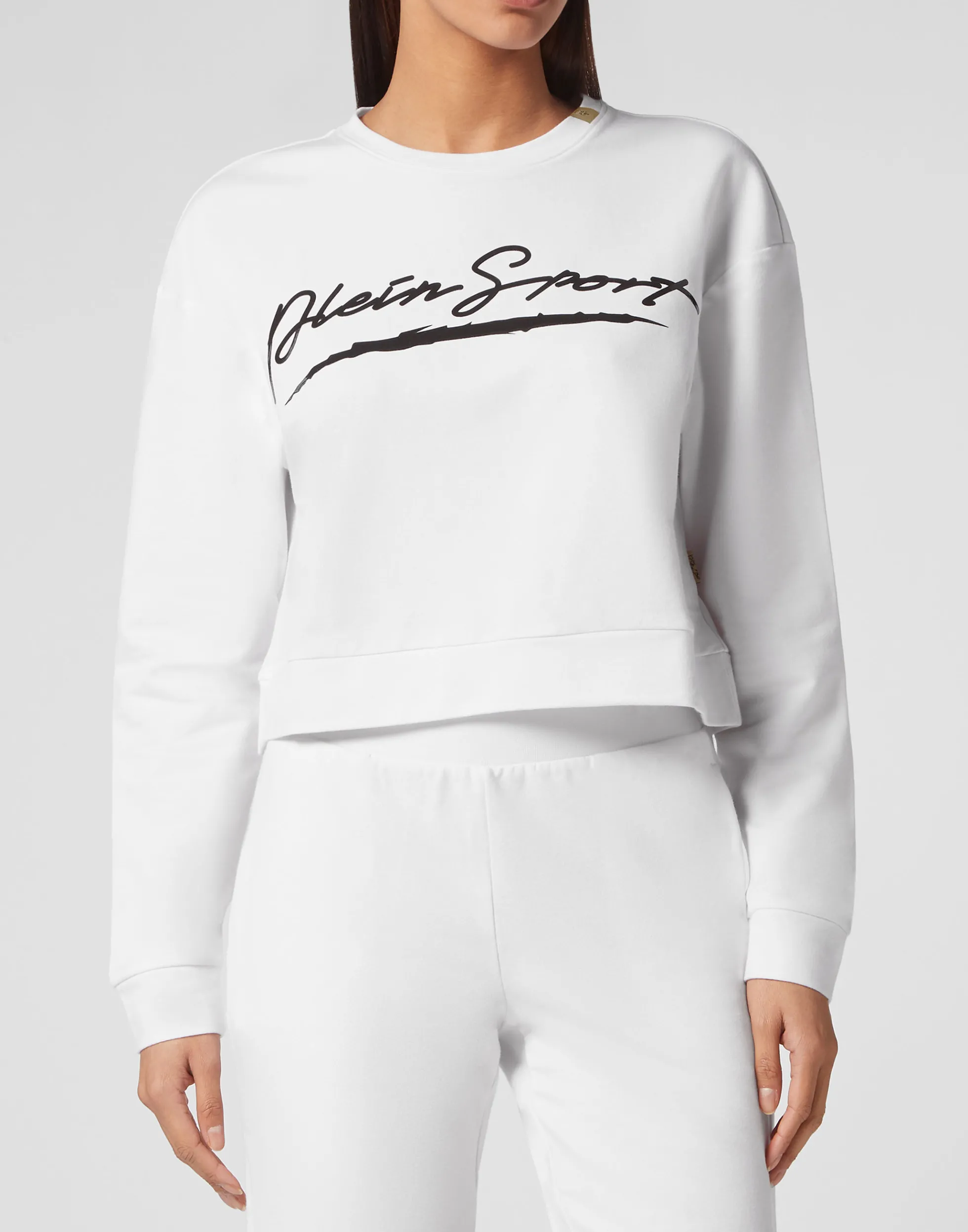 Felpa Sportiva Donna Crop - Stile Casual Elegante con Design a Vita Alta, Confortevole per Attività Quotidiane