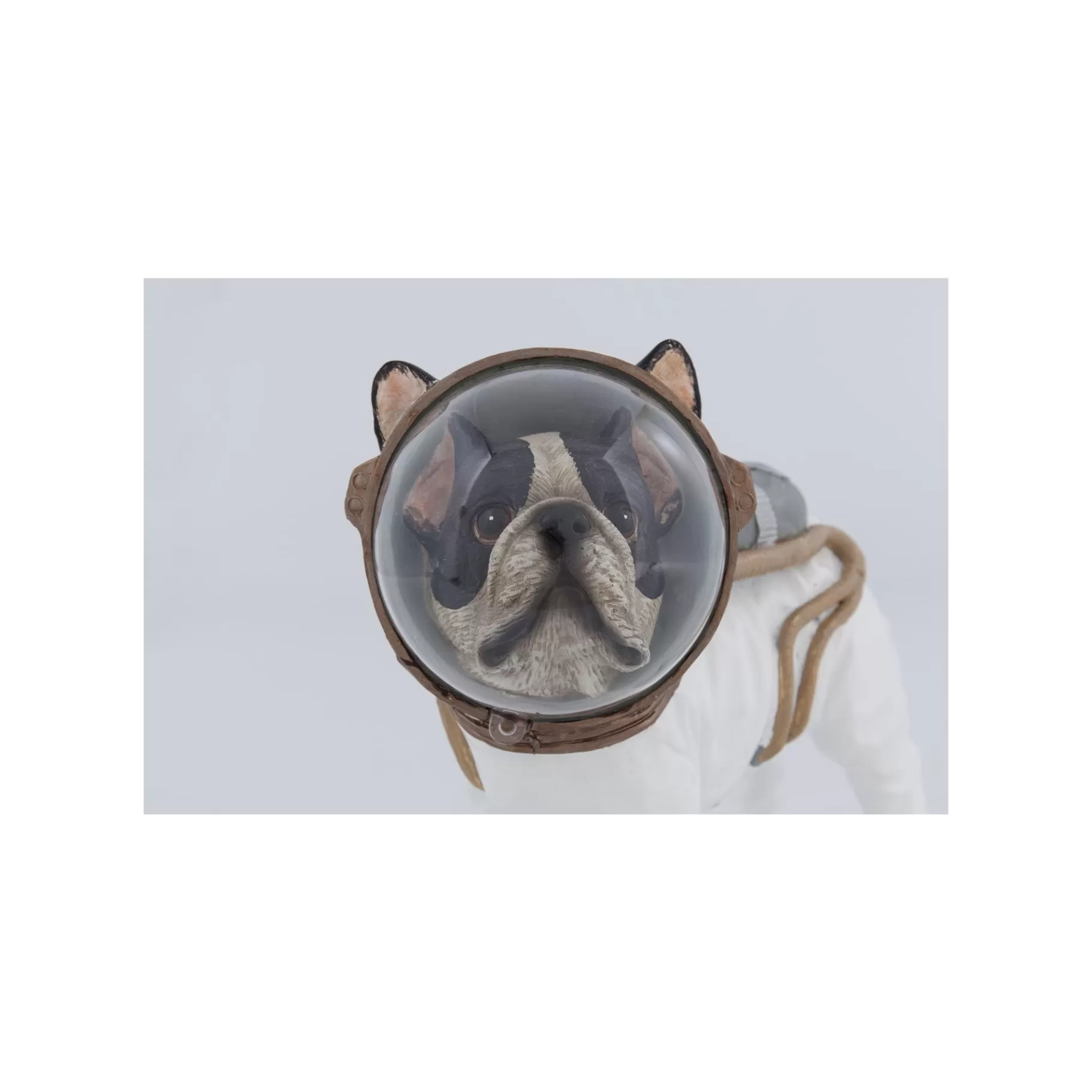 Astronauta Canino Vintage - Statua Decorativa da Collezione 21 cm per Appassionati di Spaziali e Animali
