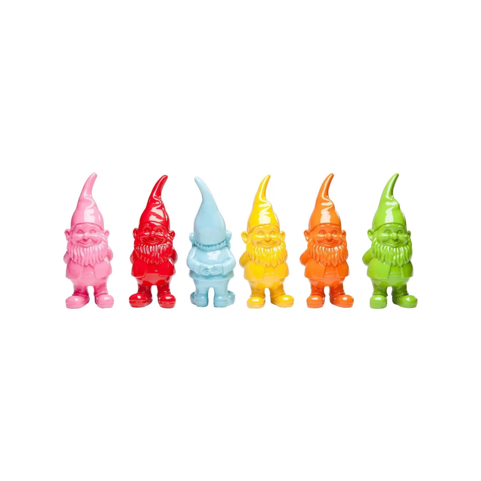 Gnomi Fatati per Arredo Creativo - Set Completo da 6 Pezzi in Tinte Allegre, Idee Regalo Uniche per Interni ed Esterni (Offerta Lampo)