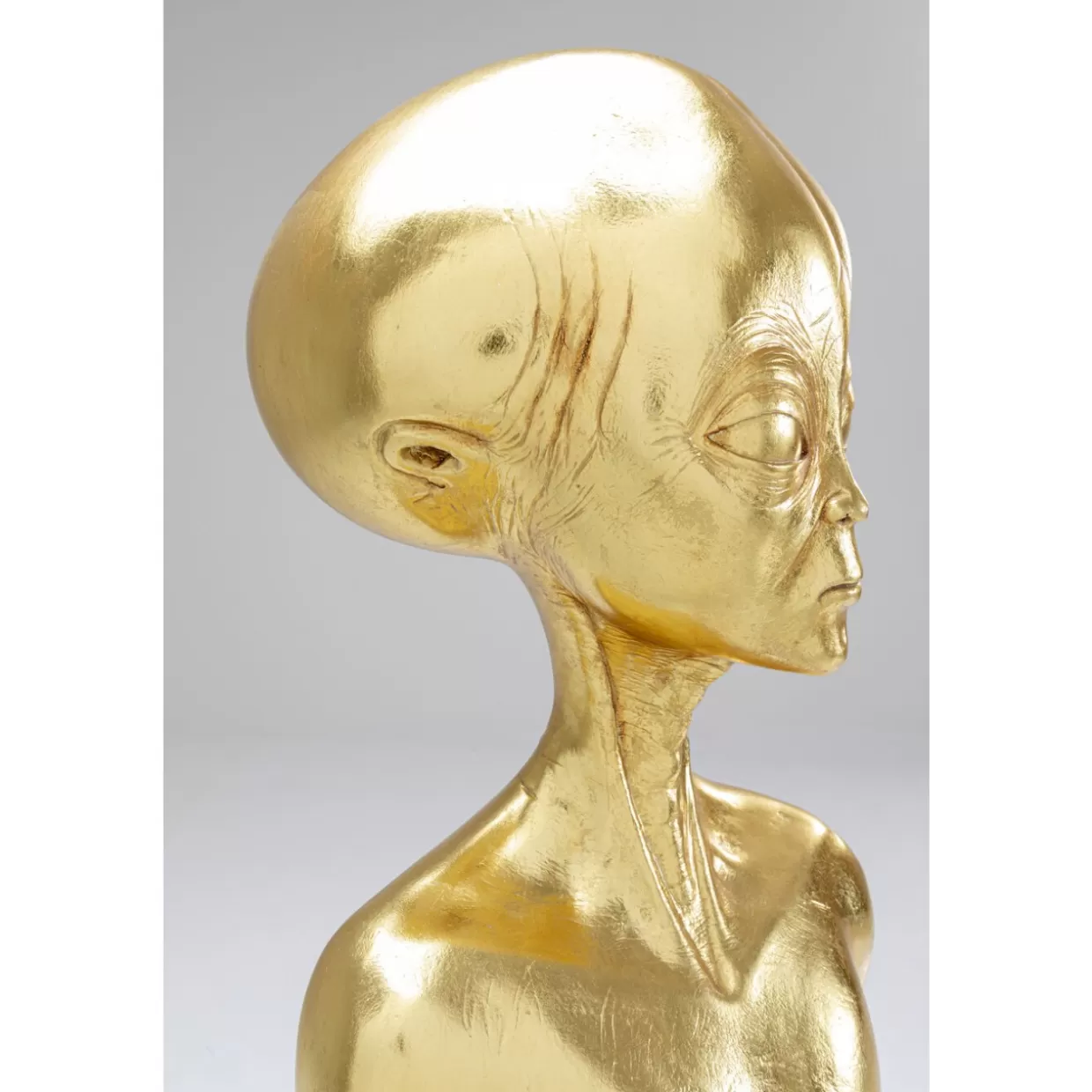 KARE Design - Scultura Decorativa Alieno Stuun, 121 cm - Originale Statua Moderna per Interni, Idee Regalo e Arredamento Futurista