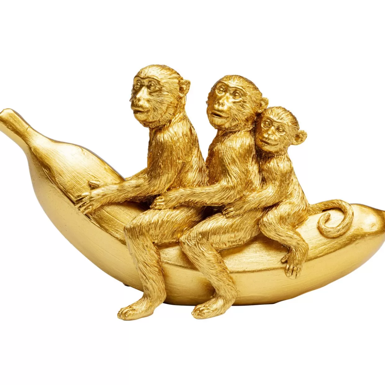 Scultura Originale in Stile Banana per Arredamento Moderno - Statua Decorativa KARE Design con Altezza 12 cm - Idea Regalo Creativa per Appassionati di Design