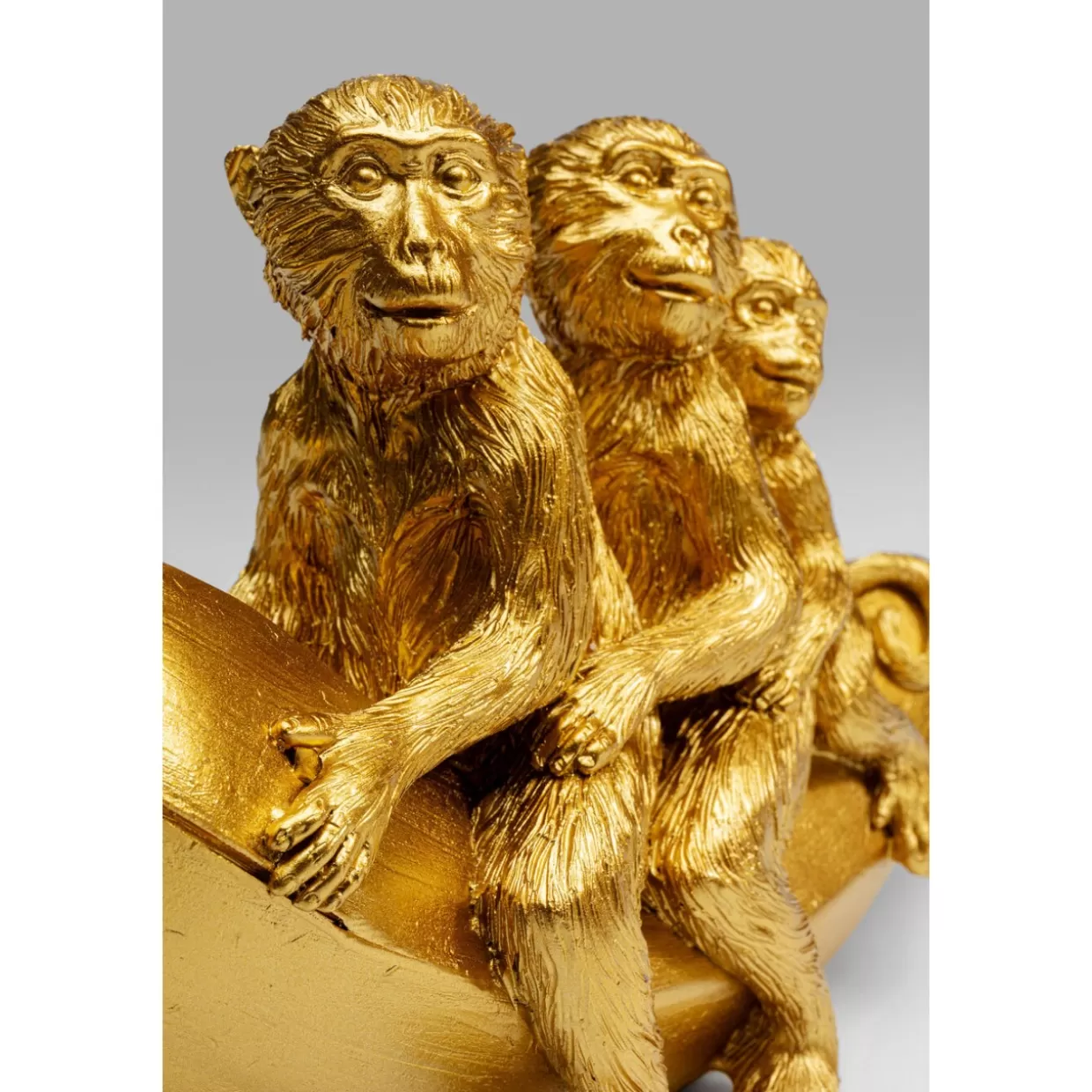 Scultura Originale in Stile Banana per Arredamento Moderno - Statua Decorativa KARE Design con Altezza 12 cm - Idea Regalo Creativa per Appassionati di Design