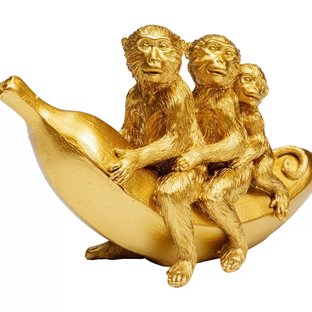 Scultura Originale in Stile Banana per Arredamento Moderno - Statua Decorativa KARE Design con Altezza 12 cm - Idea Regalo Creativa per Appassionati di Design