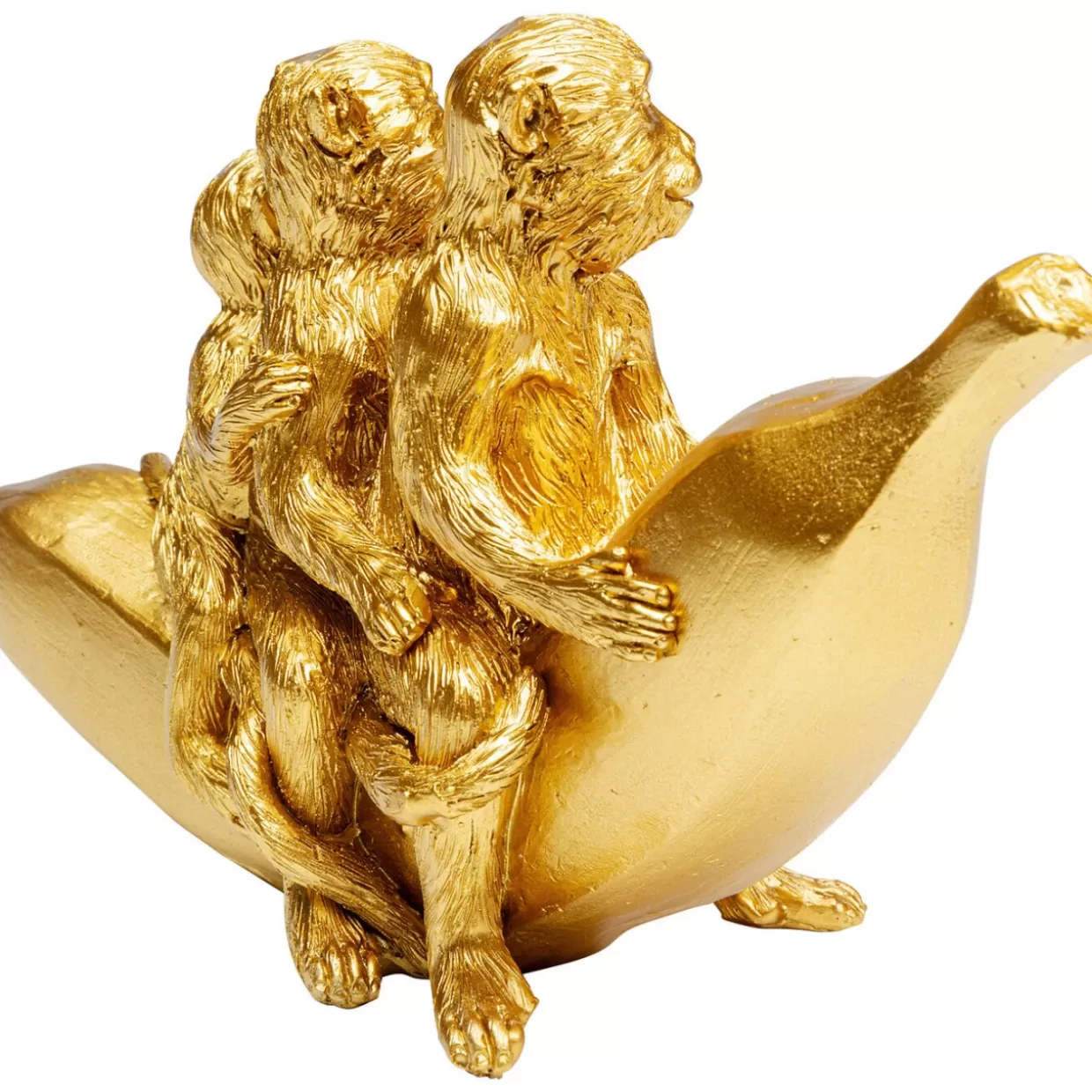 Scultura Originale in Stile Banana per Arredamento Moderno - Statua Decorativa KARE Design con Altezza 12 cm - Idea Regalo Creativa per Appassionati di Design
