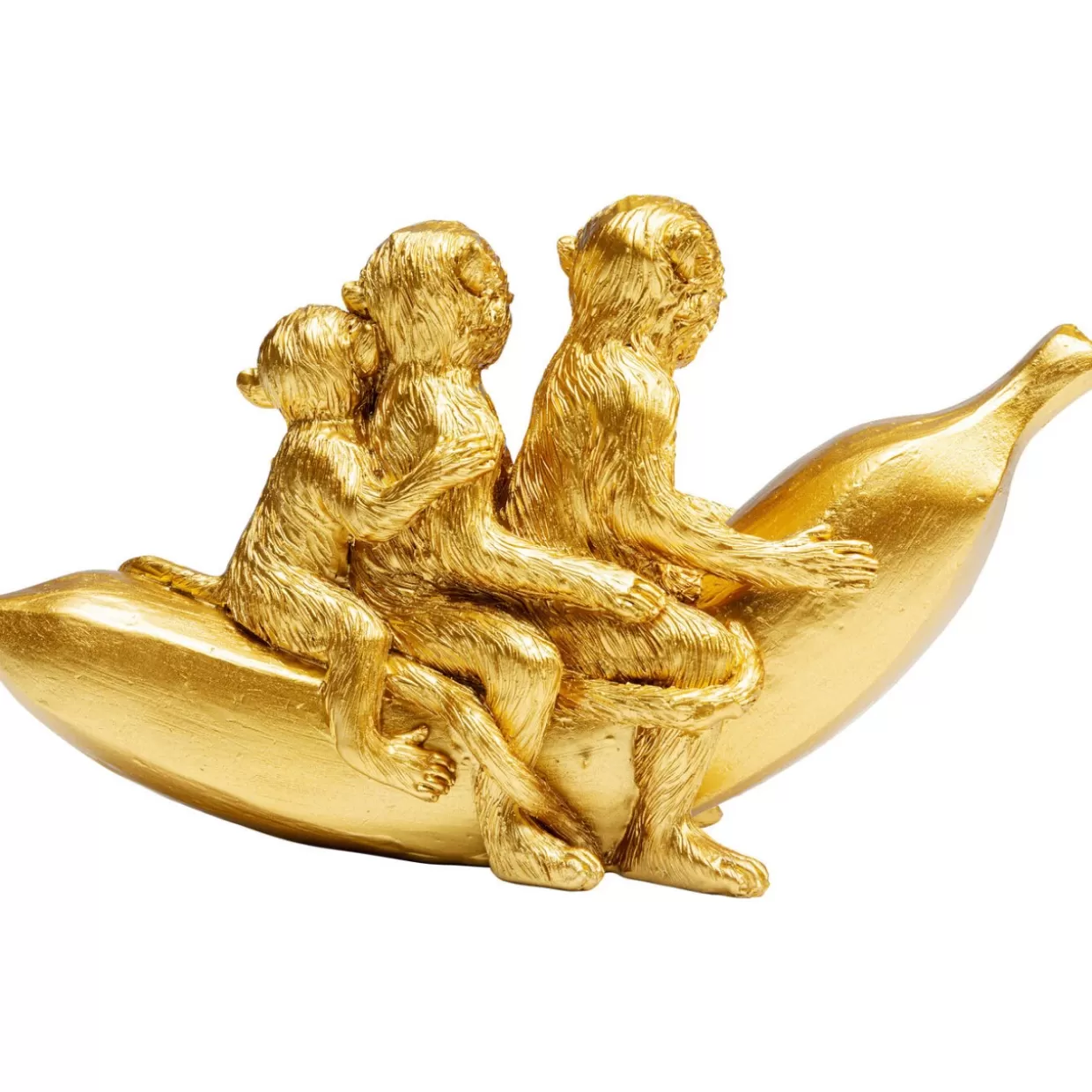 Scultura Originale in Stile Banana per Arredamento Moderno - Statua Decorativa KARE Design con Altezza 12 cm - Idea Regalo Creativa per Appassionati di Design