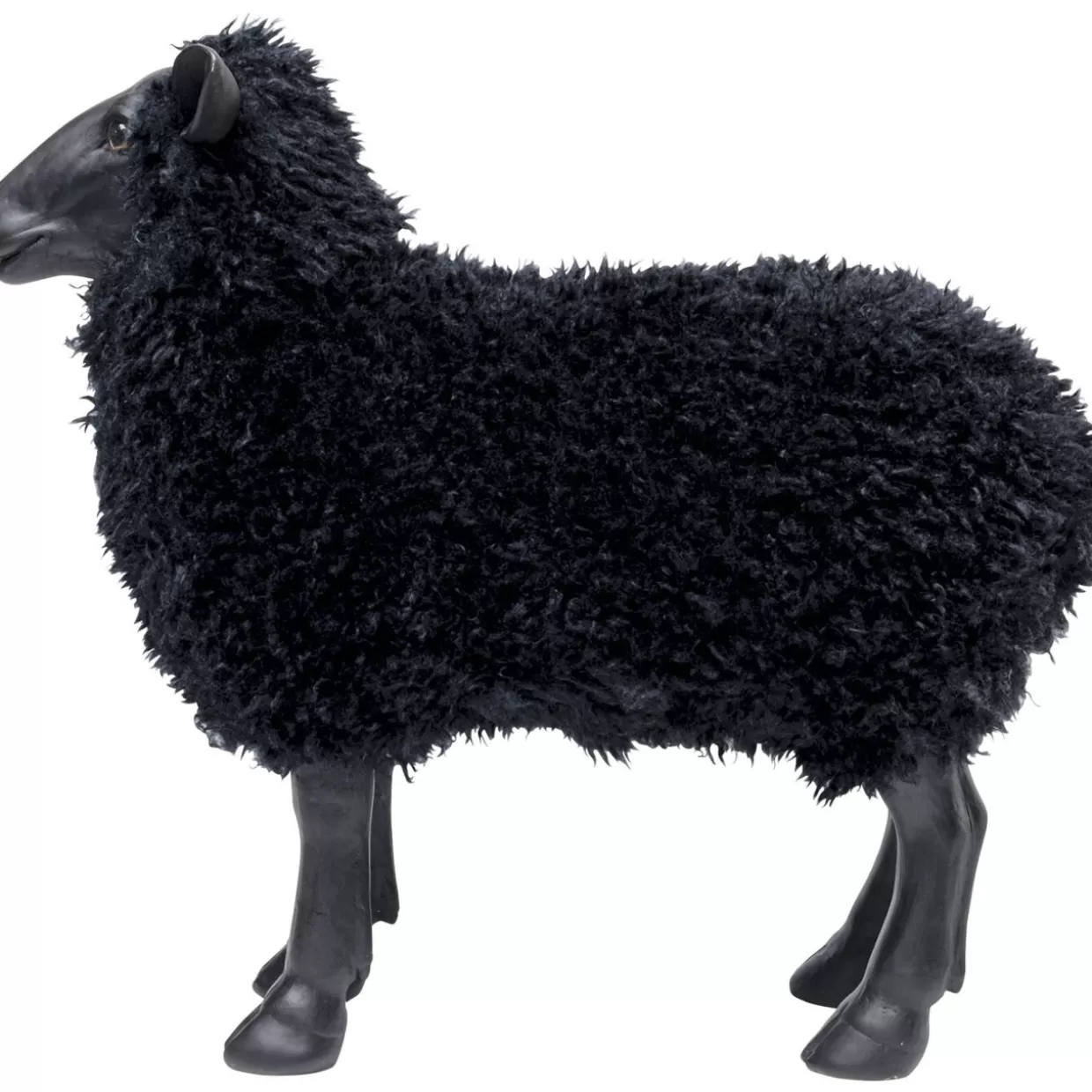 KARE Design - Scultura Decorativa Bathilde in Nero 48 cm per Arredi e Regali Originali