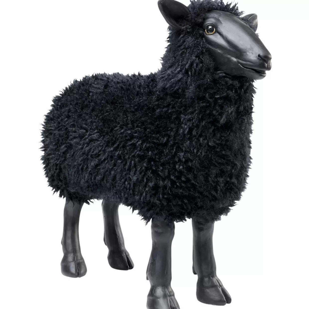 KARE Design - Scultura Decorativa Bathilde in Nero 48 cm per Arredi e Regali Originali