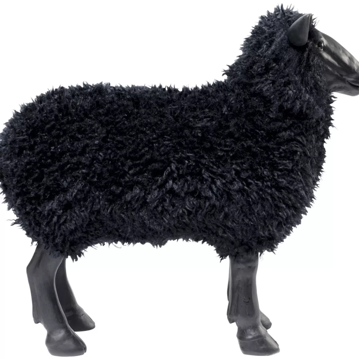 KARE Design - Scultura Decorativa Bathilde in Nero 48 cm per Arredi e Regali Originali