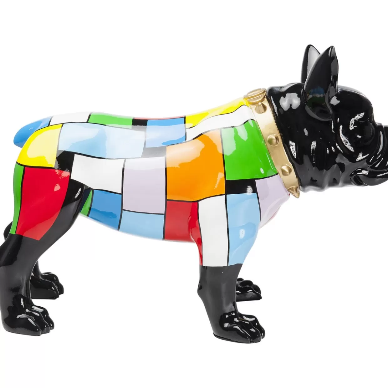 Bulldog Colorato KARE Design - Scultura Decorativa per Interni e Regali Originali