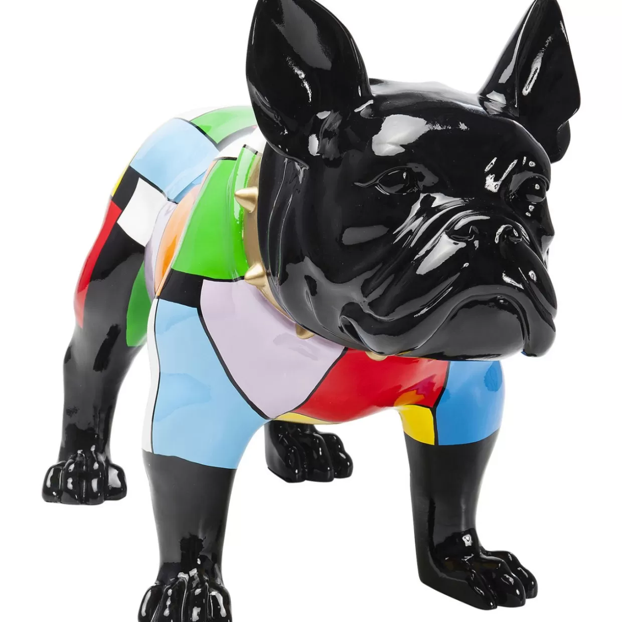 Bulldog Colorato KARE Design - Scultura Decorativa per Interni e Regali Originali