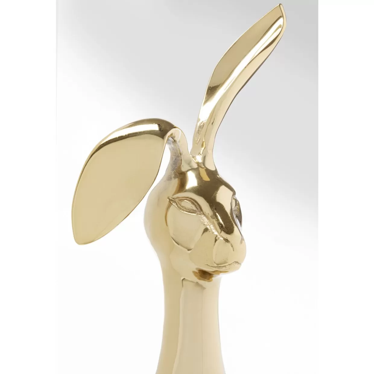 KARE Design - Coniglio Decorativo in Oro per la Casa, Scultura Bunny Elegante H37 Articolo da Collezione o Regalo