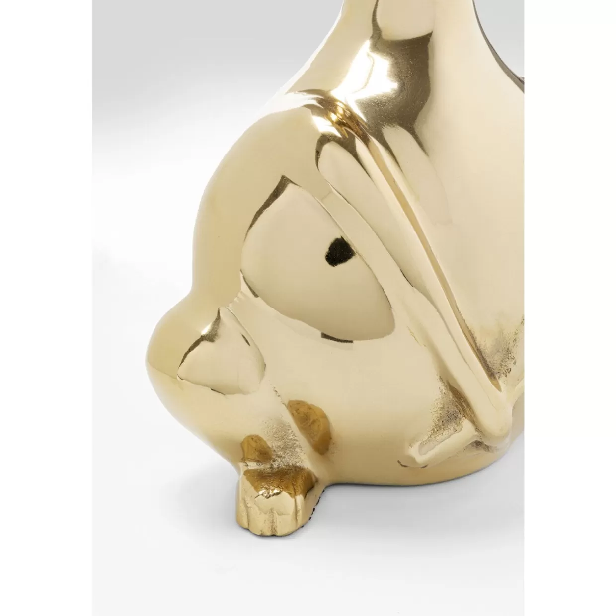 KARE Design - Coniglio Decorativo in Oro per la Casa, Scultura Bunny Elegante H37 Articolo da Collezione o Regalo